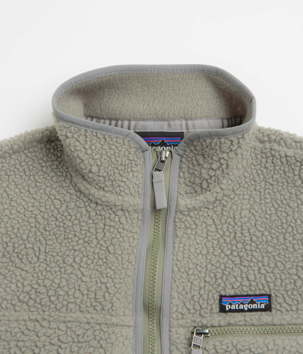 Patagonia Womens Retro Pile Fleece Jacket - River Rock Green
