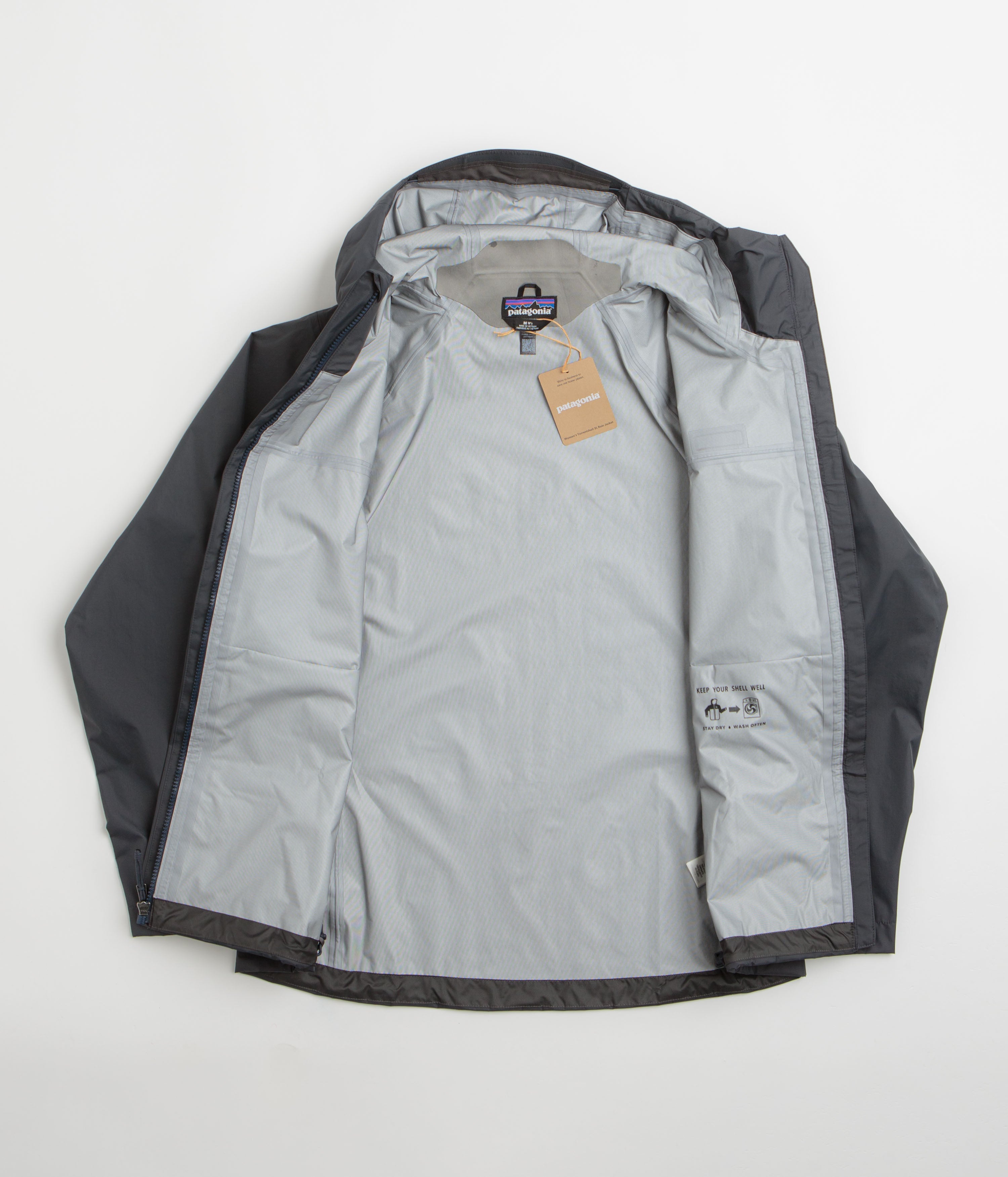 Patagonia Womens Torrentshell 3L Rain Jacket - Smolder Blue