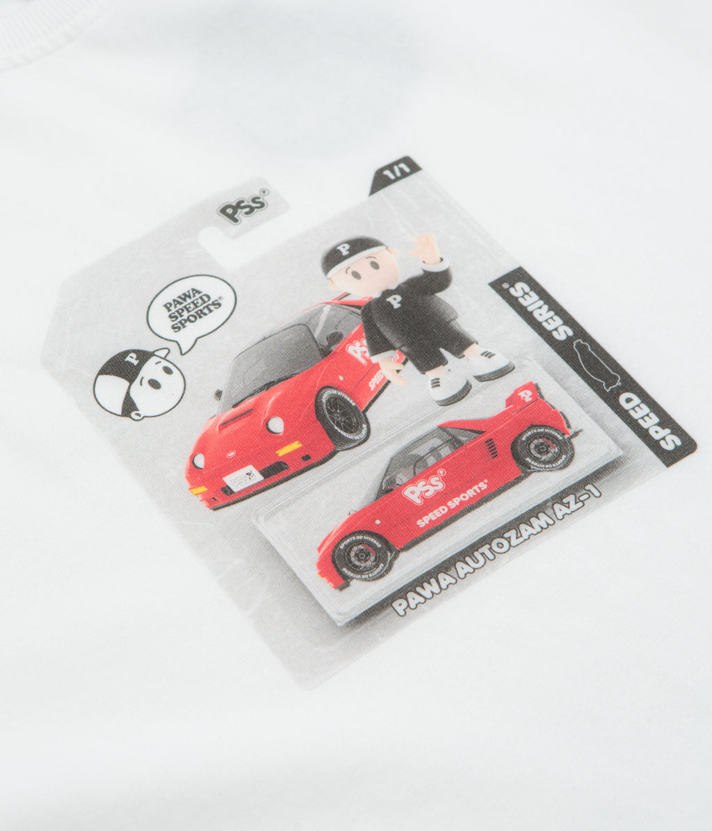 Pawa Speed Sports AZ1-Toy T-Shirt - White