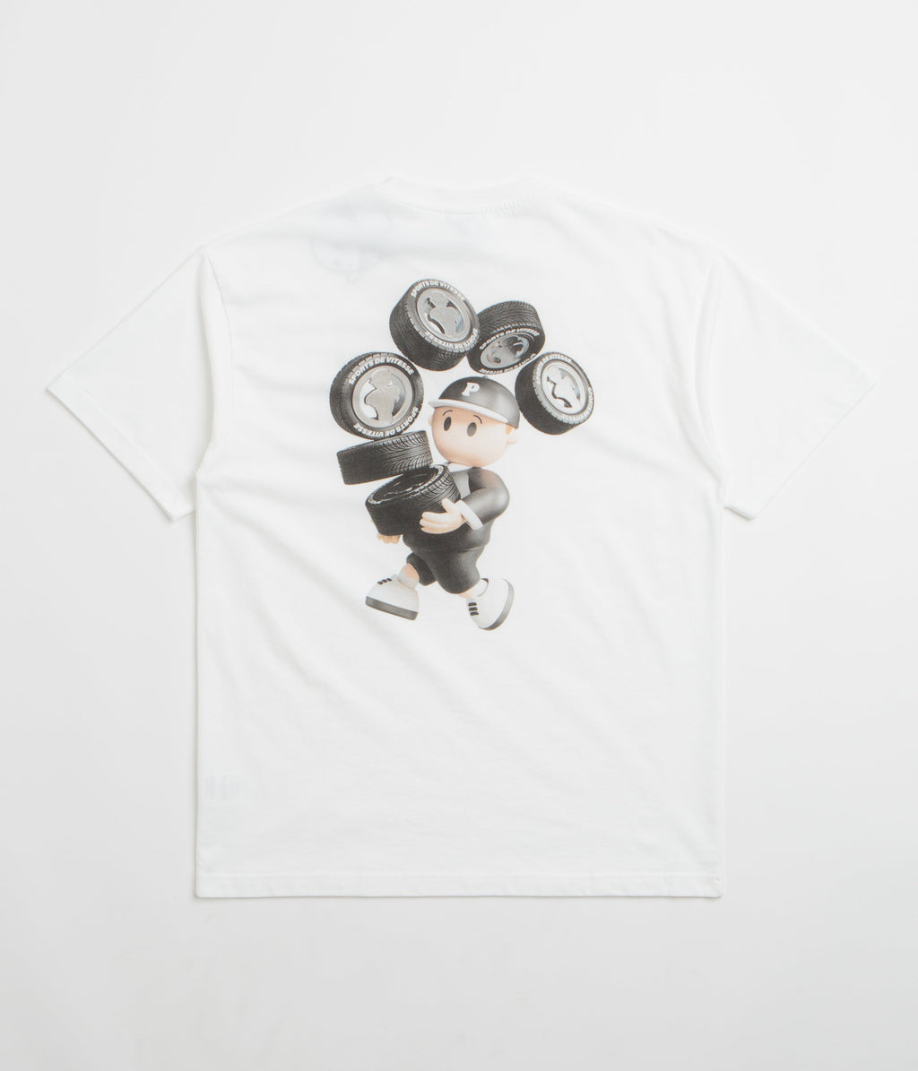 Pawa Speed Sports Pawa Autos T-Shirt - White