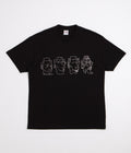 Polar 8 Heads Contrast T-Shirt - Black / White