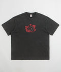 Polar Metal Logo T-Shirt - Silver Black / Red