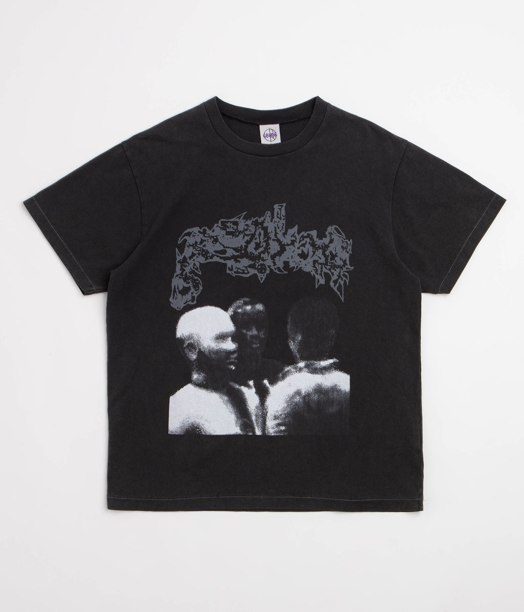 Polar Overhead Band T-Shirt - Silver Black