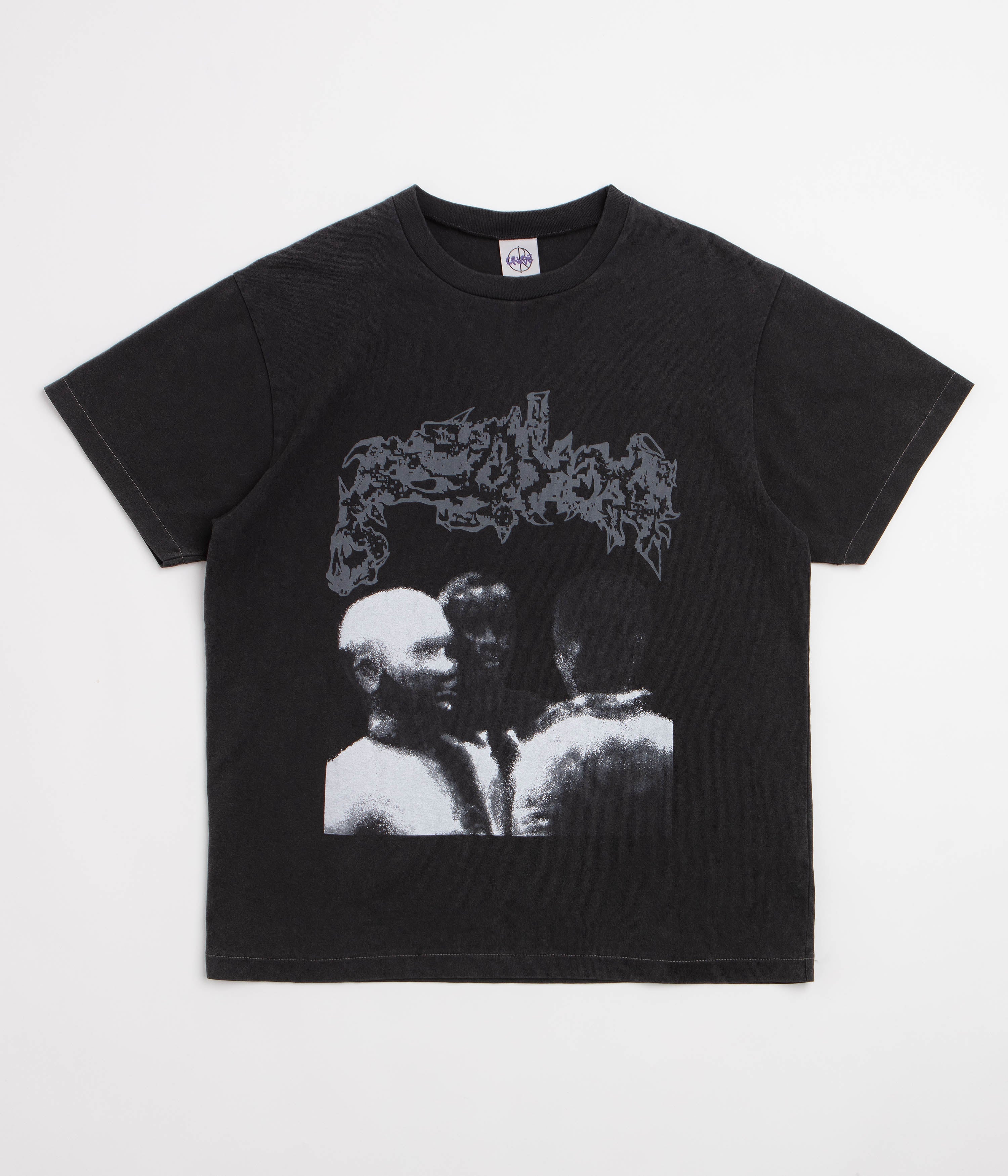 Polar Overhead Band T-Shirt - Silver Black