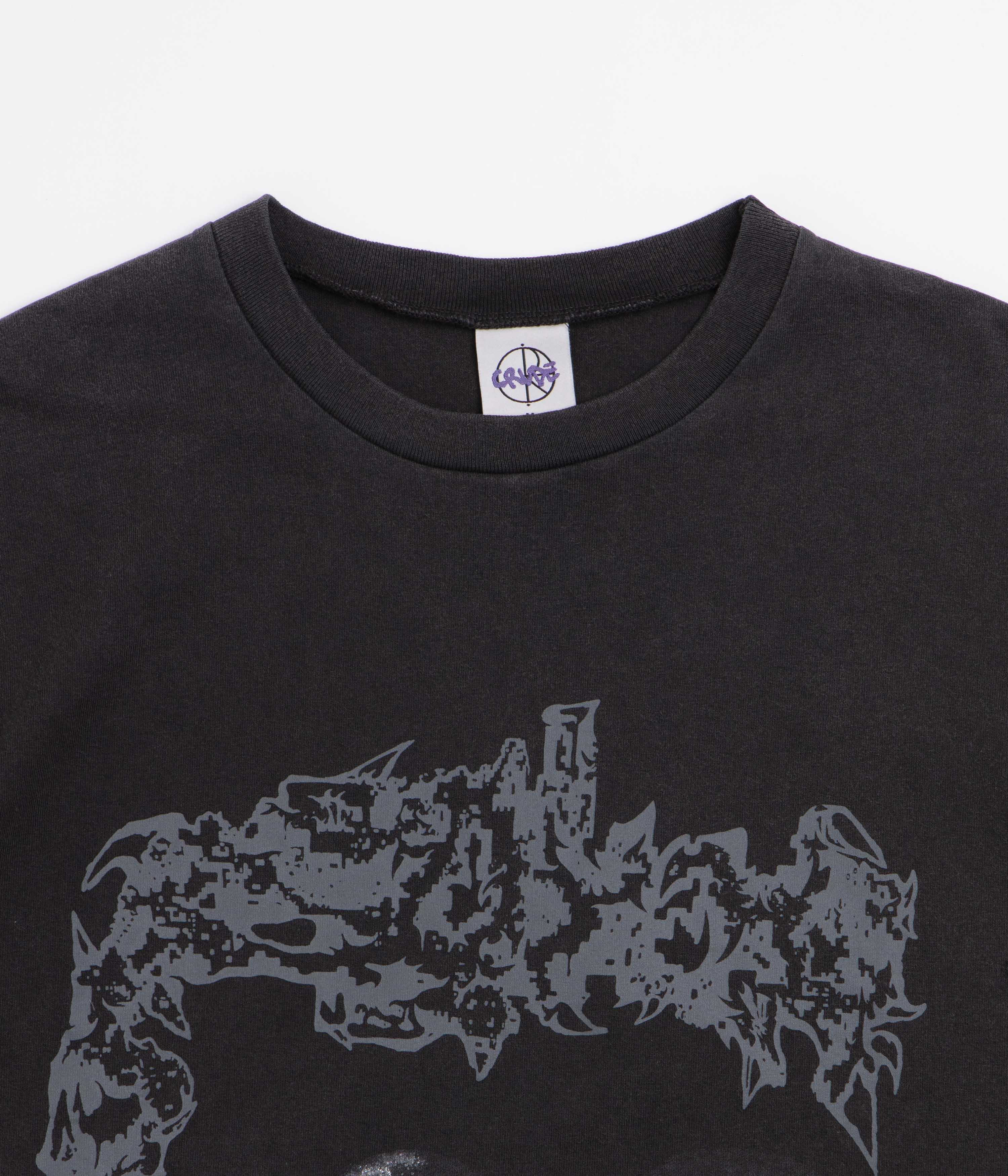 Polar Overhead Band T-Shirt - Silver Black