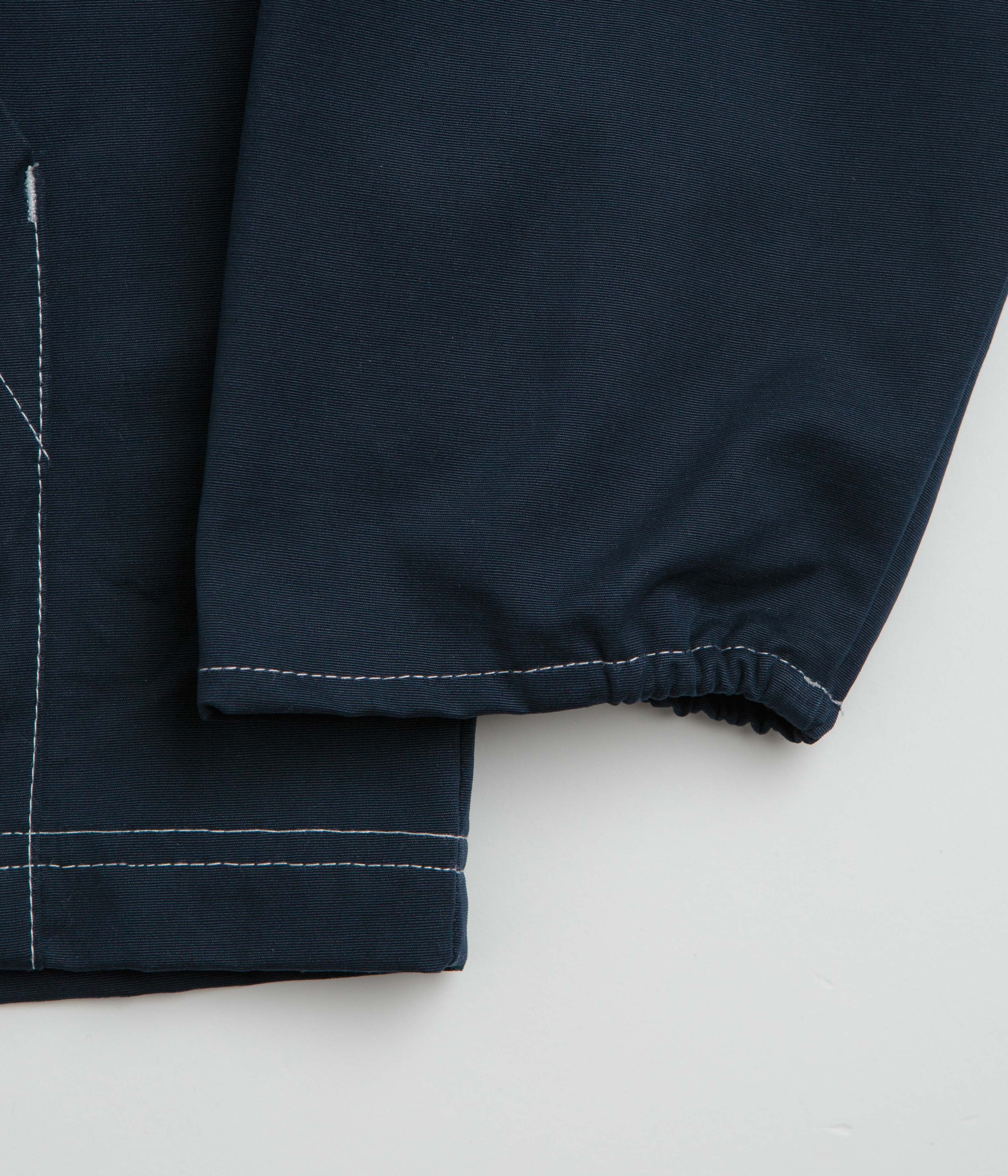 Pop Trading Company DRS Hooded Halfzip Jacket - Navy