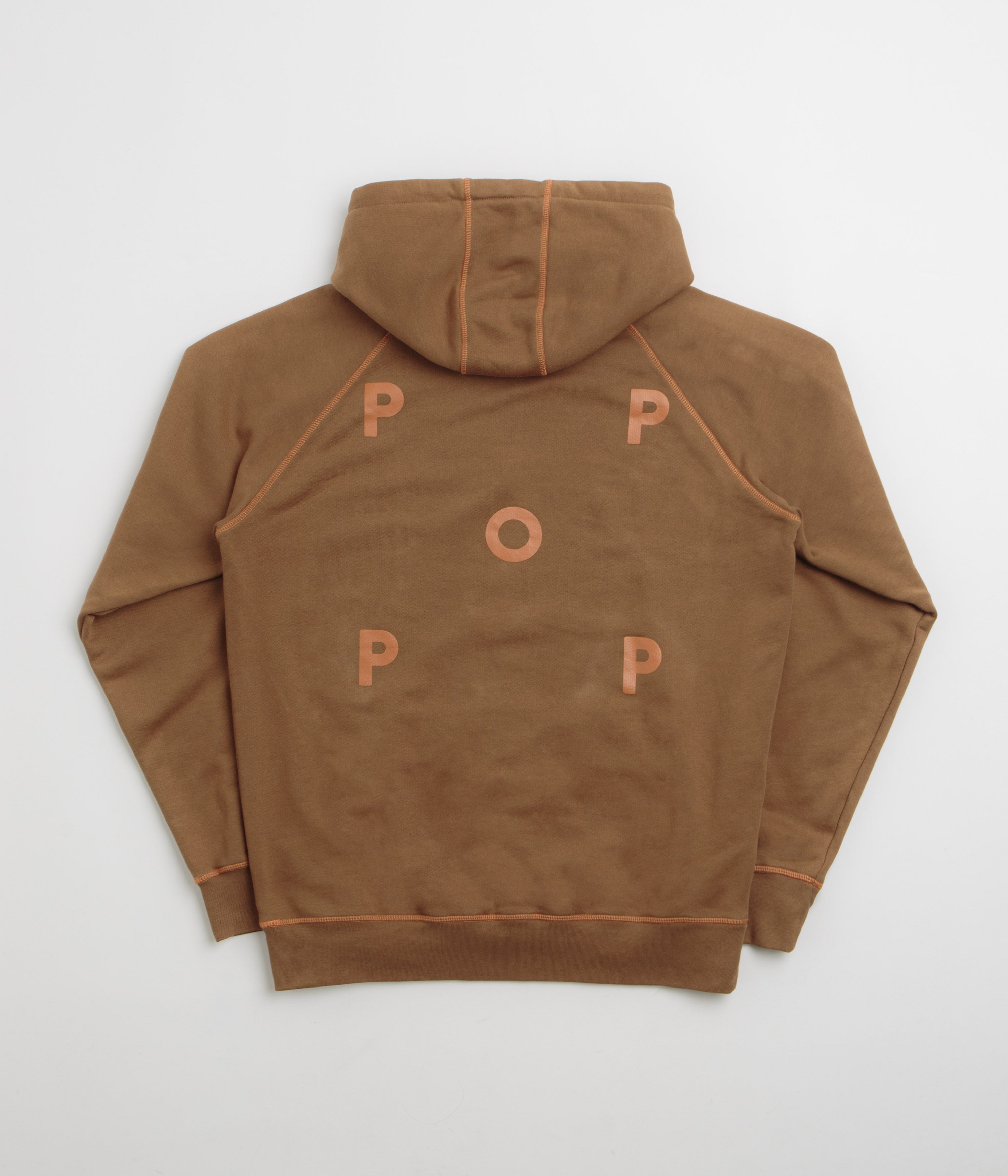 Pop Trading Company Logo Hoodie - Bison