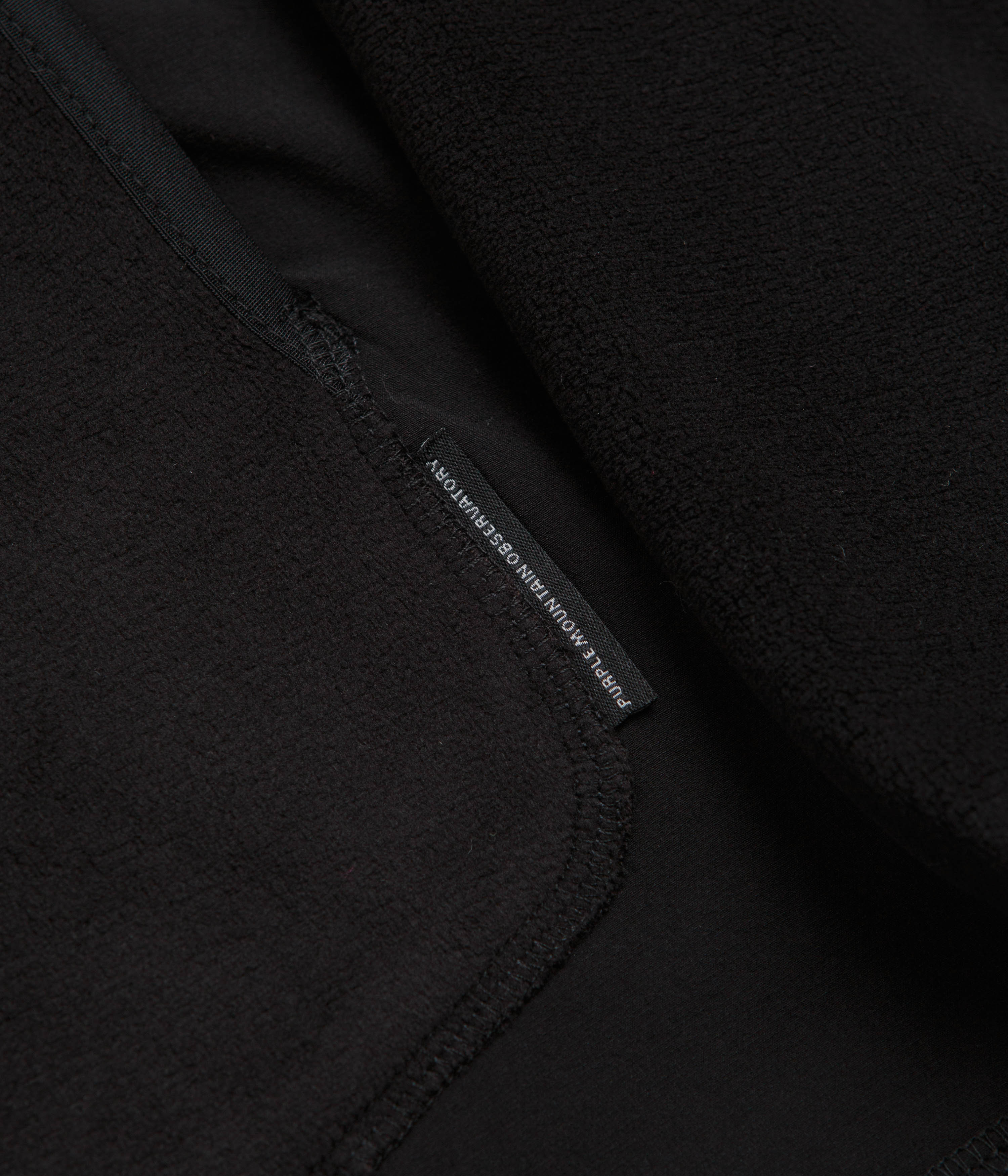 Purple Mountain Observatory Artic Fleece - Black