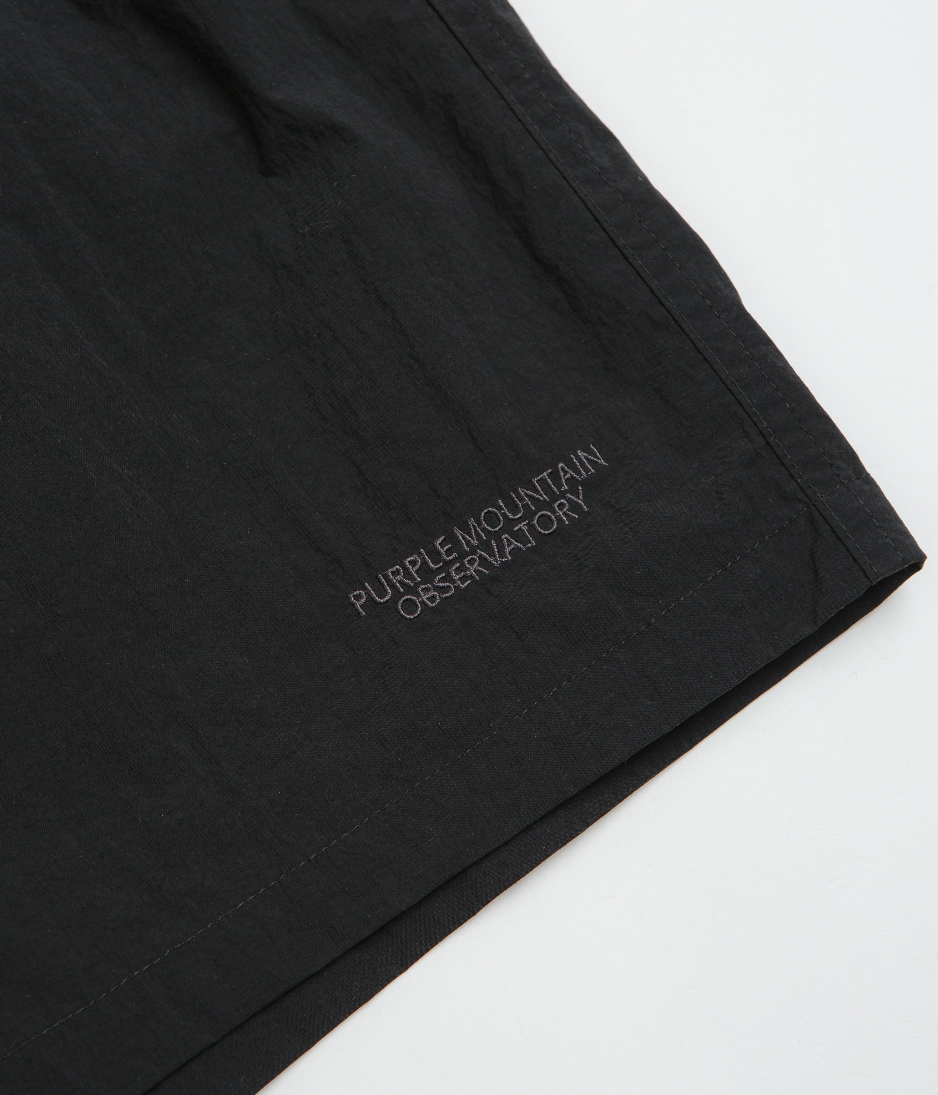 Purple Mountain Observatory Track Shorts - Black