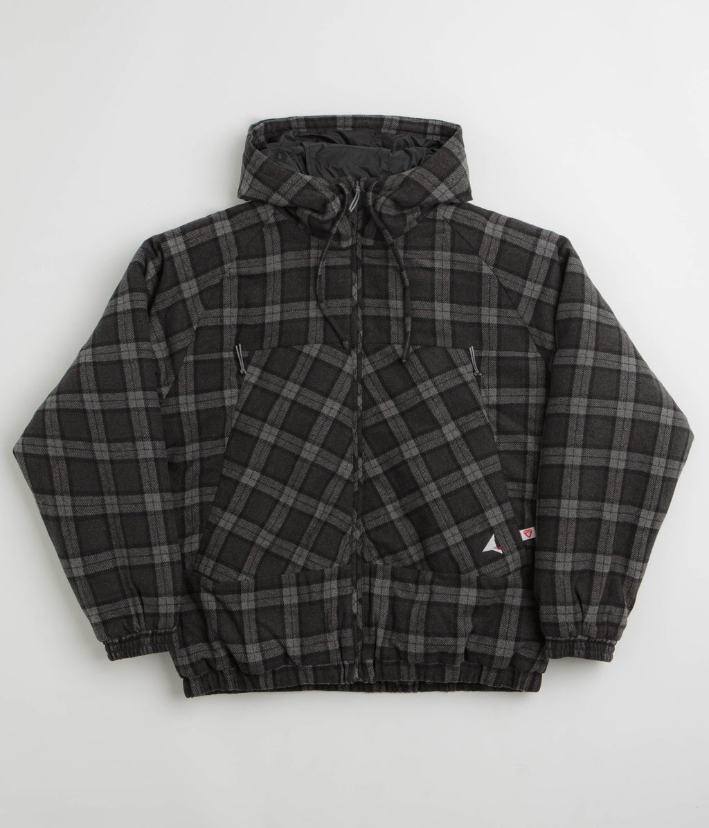 ROA Logger Primaloft Checked Jacket - Anthracite