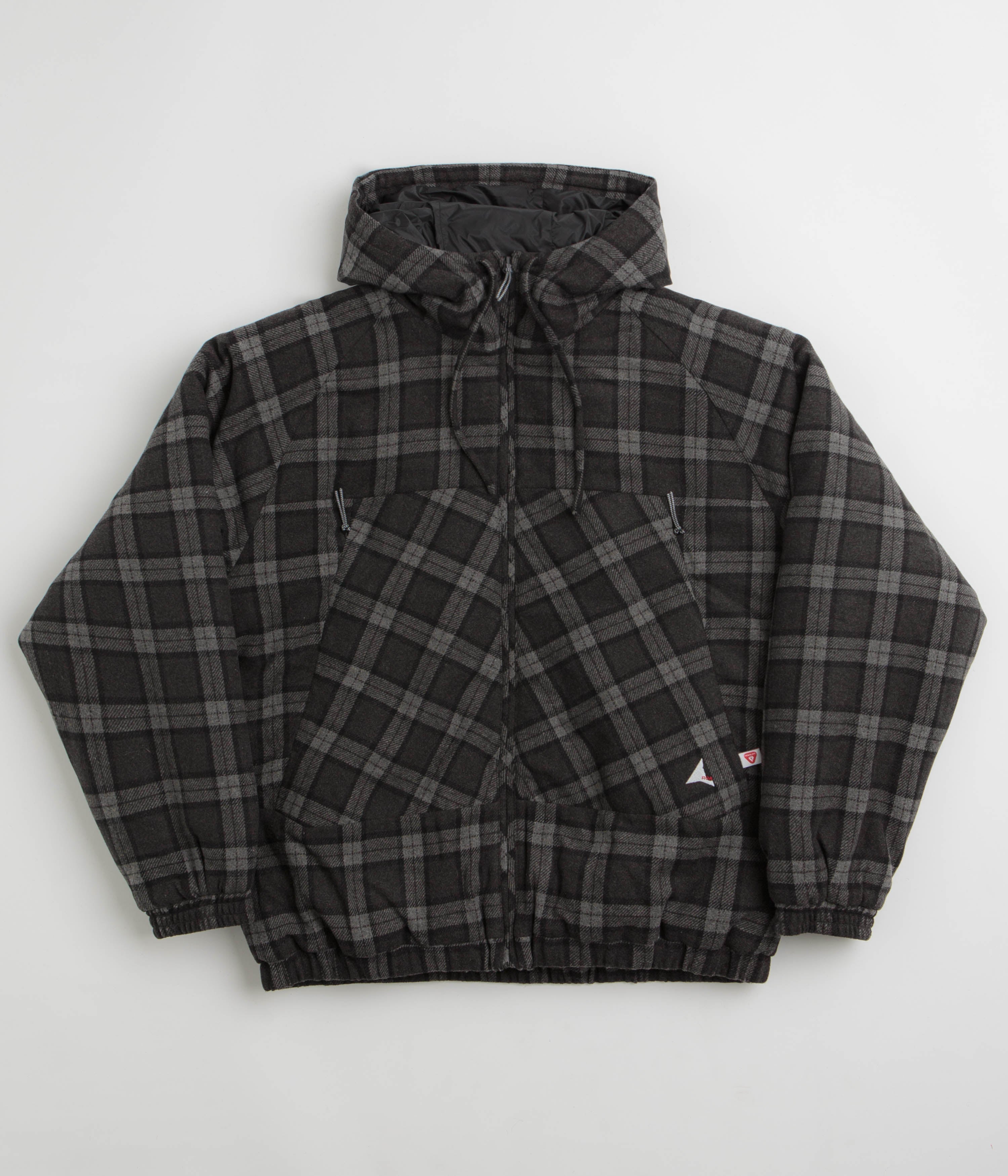 ROA Logger Primaloft Checked Jacket - Anthracite