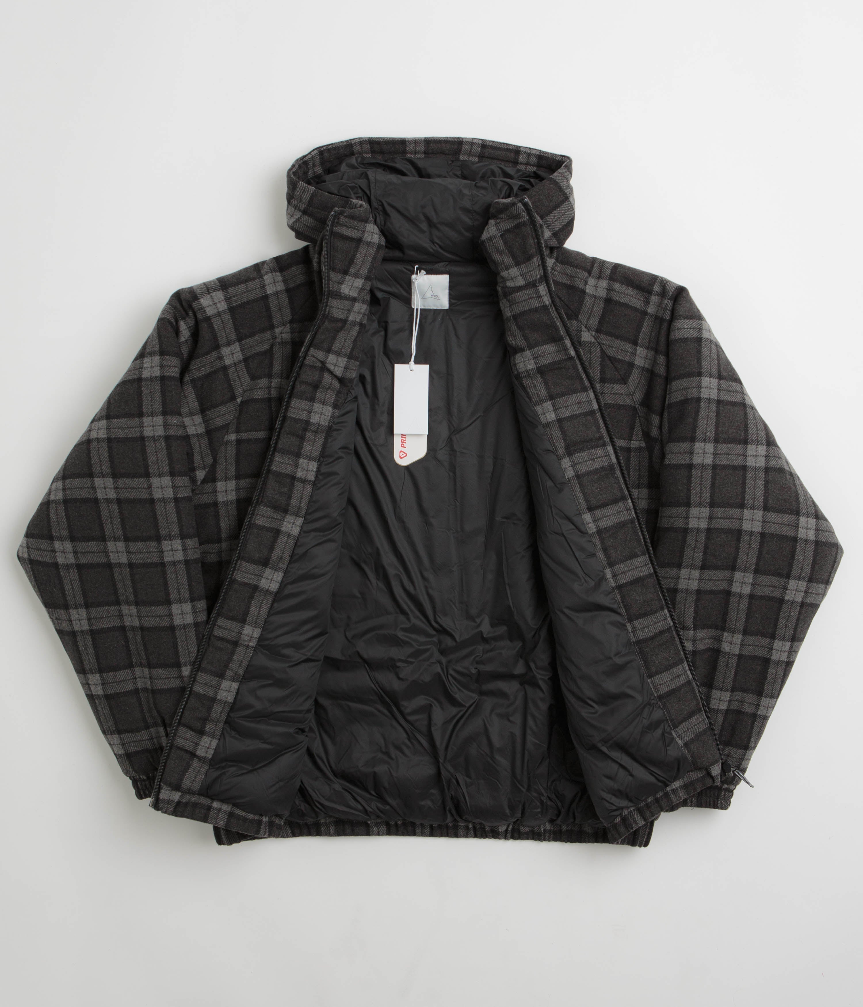 ROA Logger Primaloft Checked Jacket - Anthracite