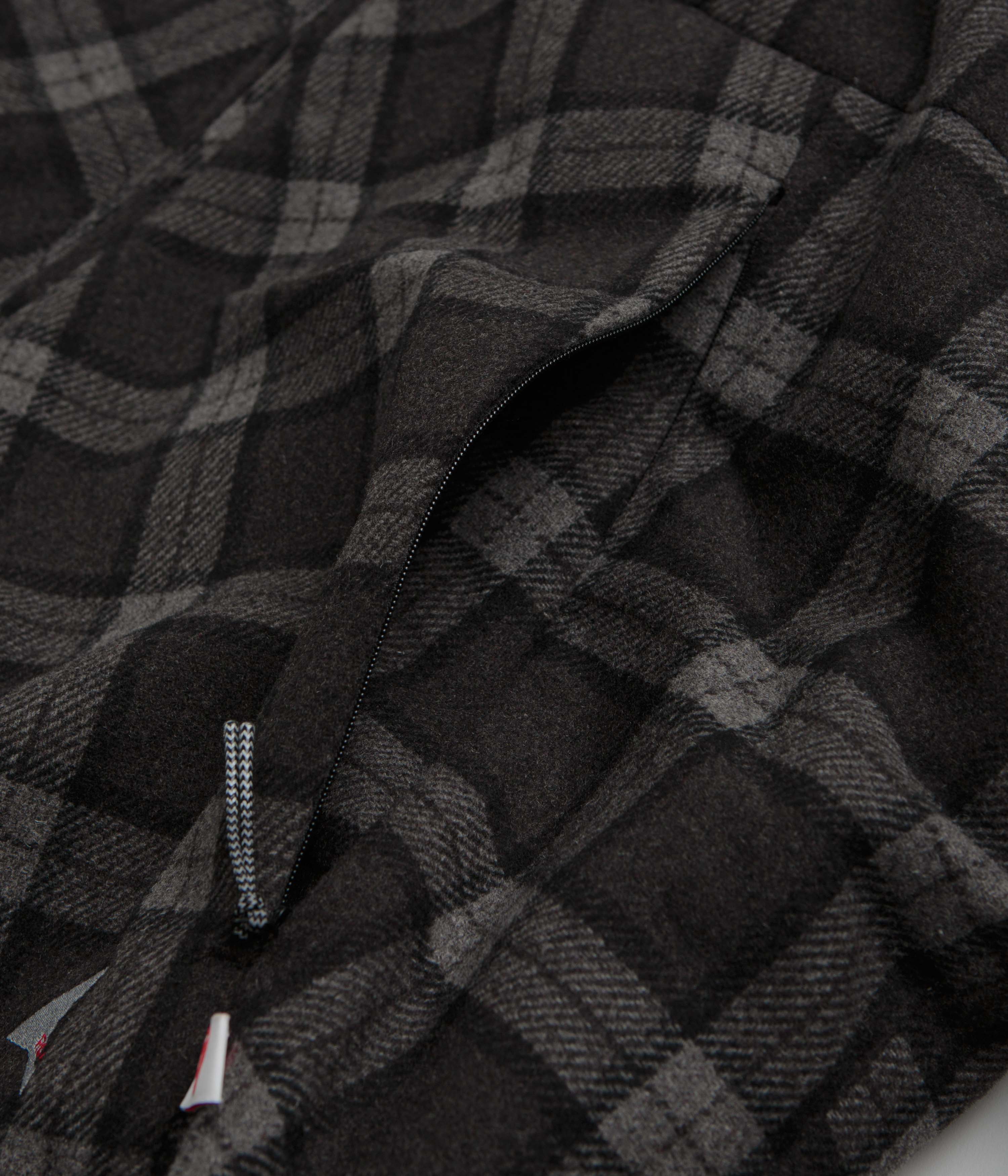 ROA Logger Primaloft Checked Jacket - Anthracite