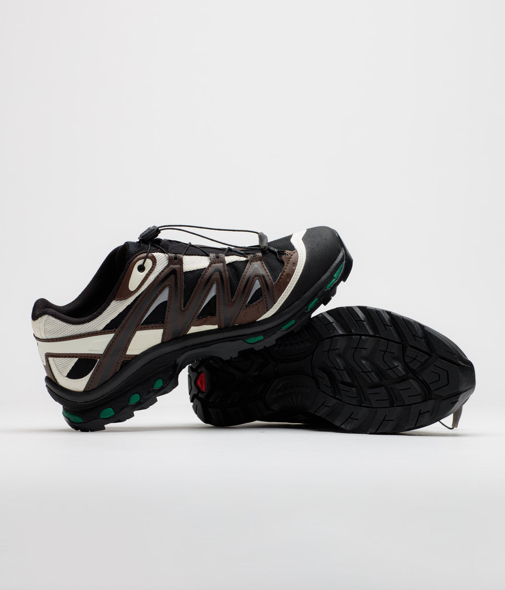 Salomon XT-Quest GTX Shoes - Black / Delicioso / Green Jacket