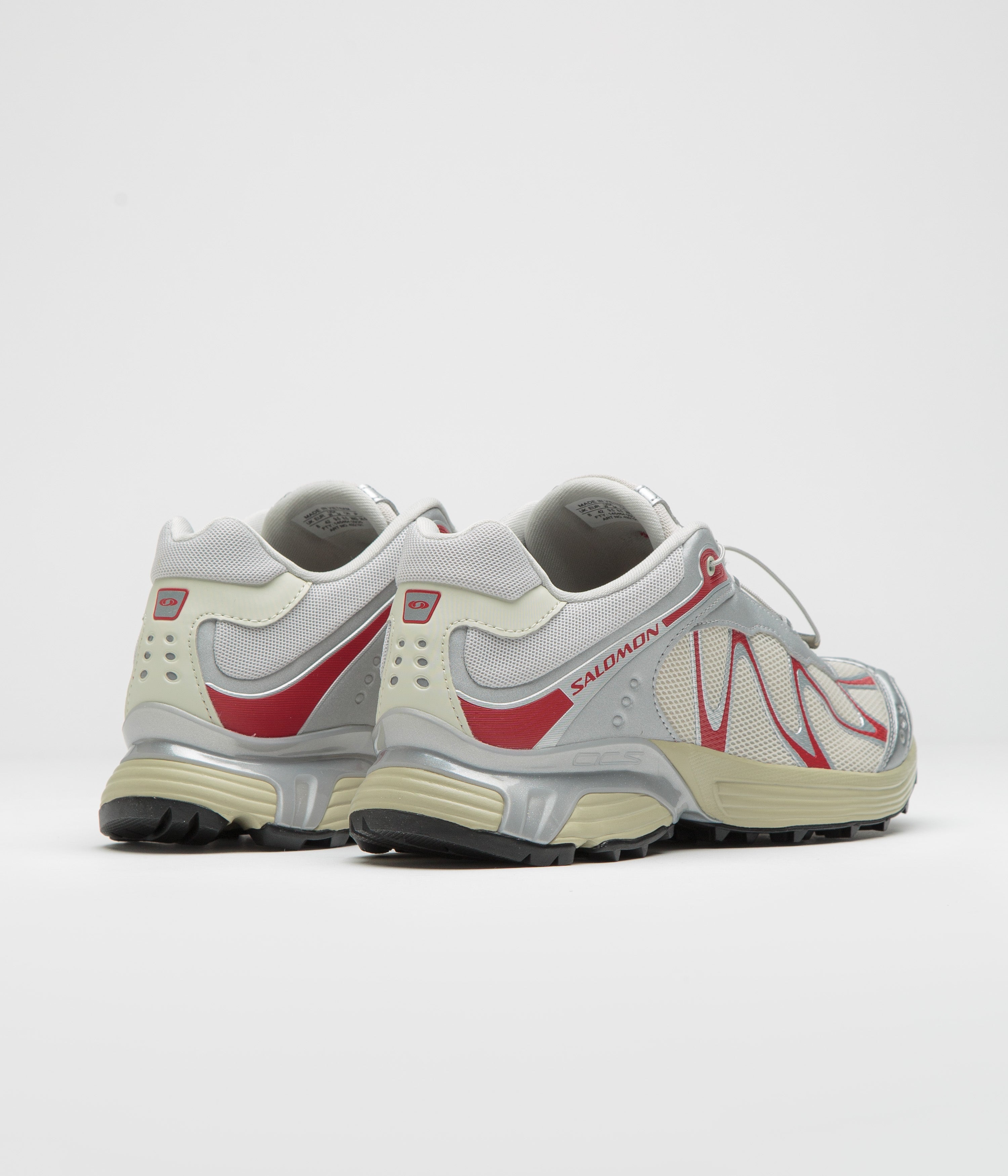 Salomon XT-Whisper Shoes - Almond Milk / FTW Silver / Lava Falls