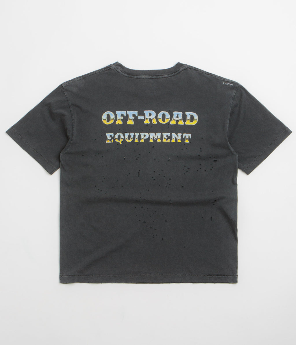 Satisfy MothTech Monster Truck T-Shirt - Aged Black