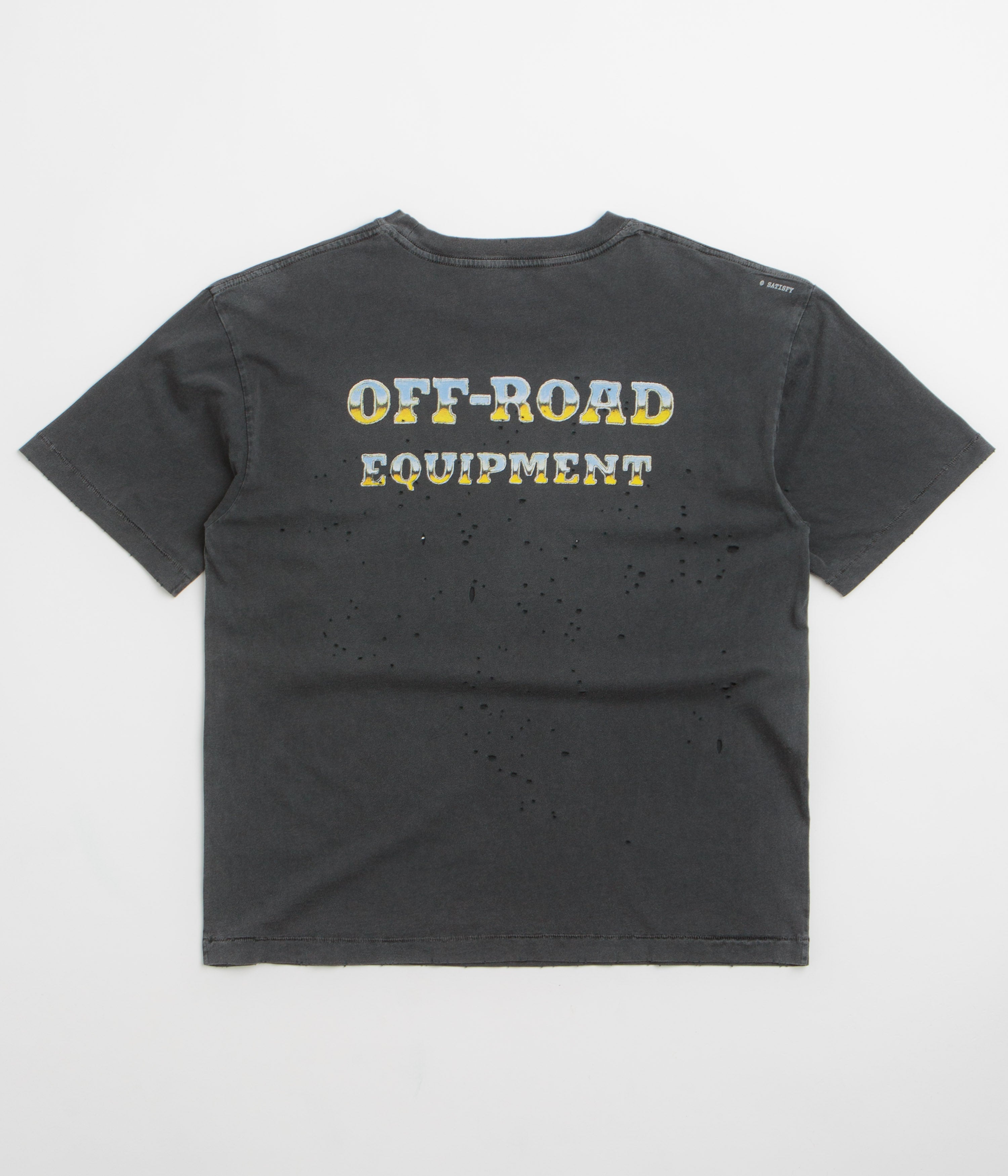 Satisfy MothTech Monster Truck T-Shirt - Aged Black