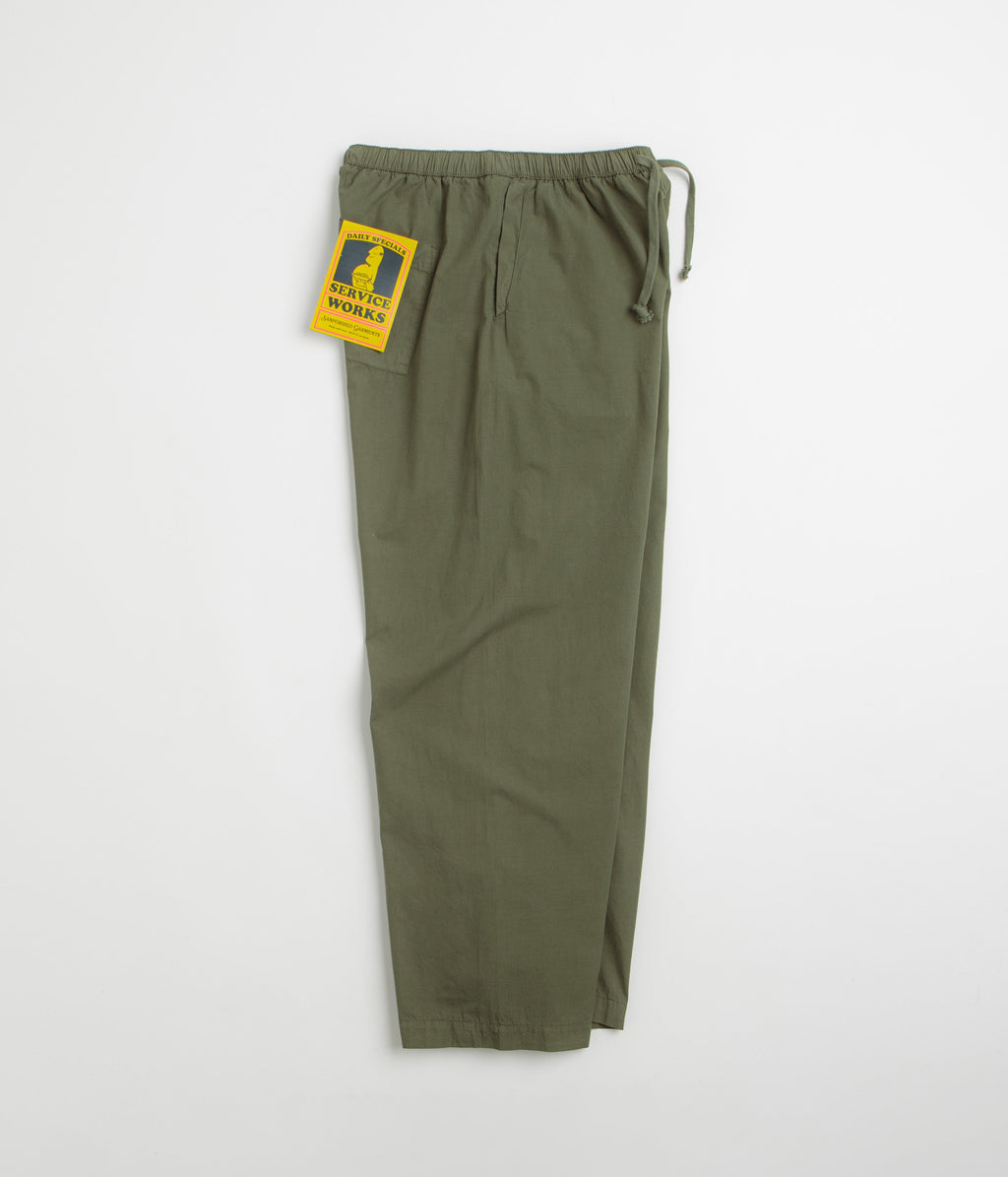 Service Works Easy Chef Pants - Olive