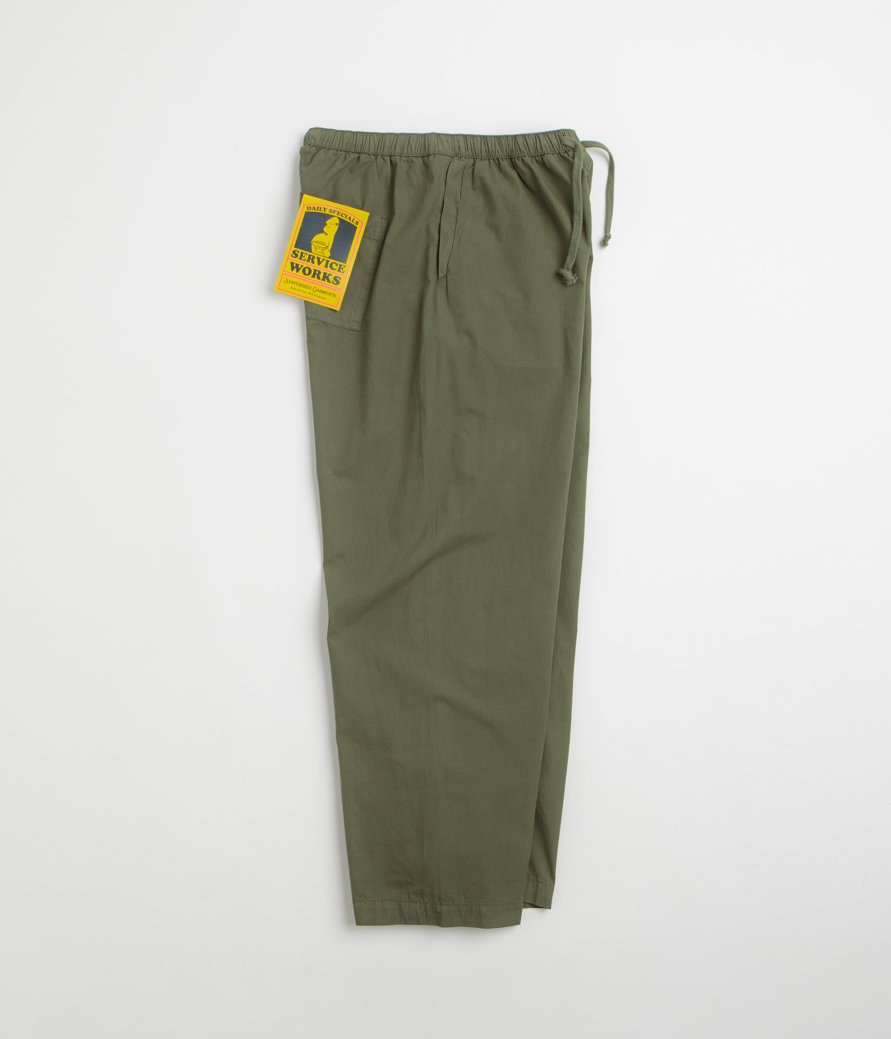 Service Works Easy Chef Pants - Olive