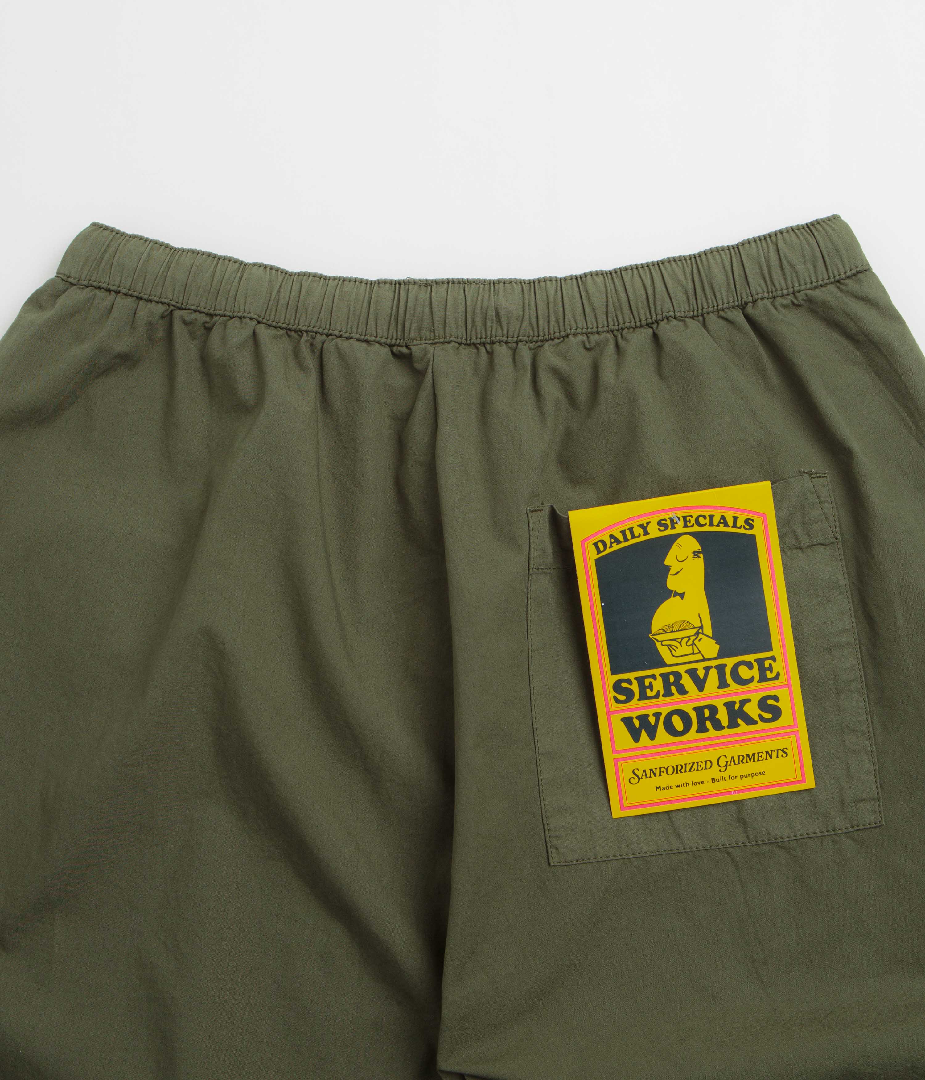 Service Works Easy Chef Pants - Olive