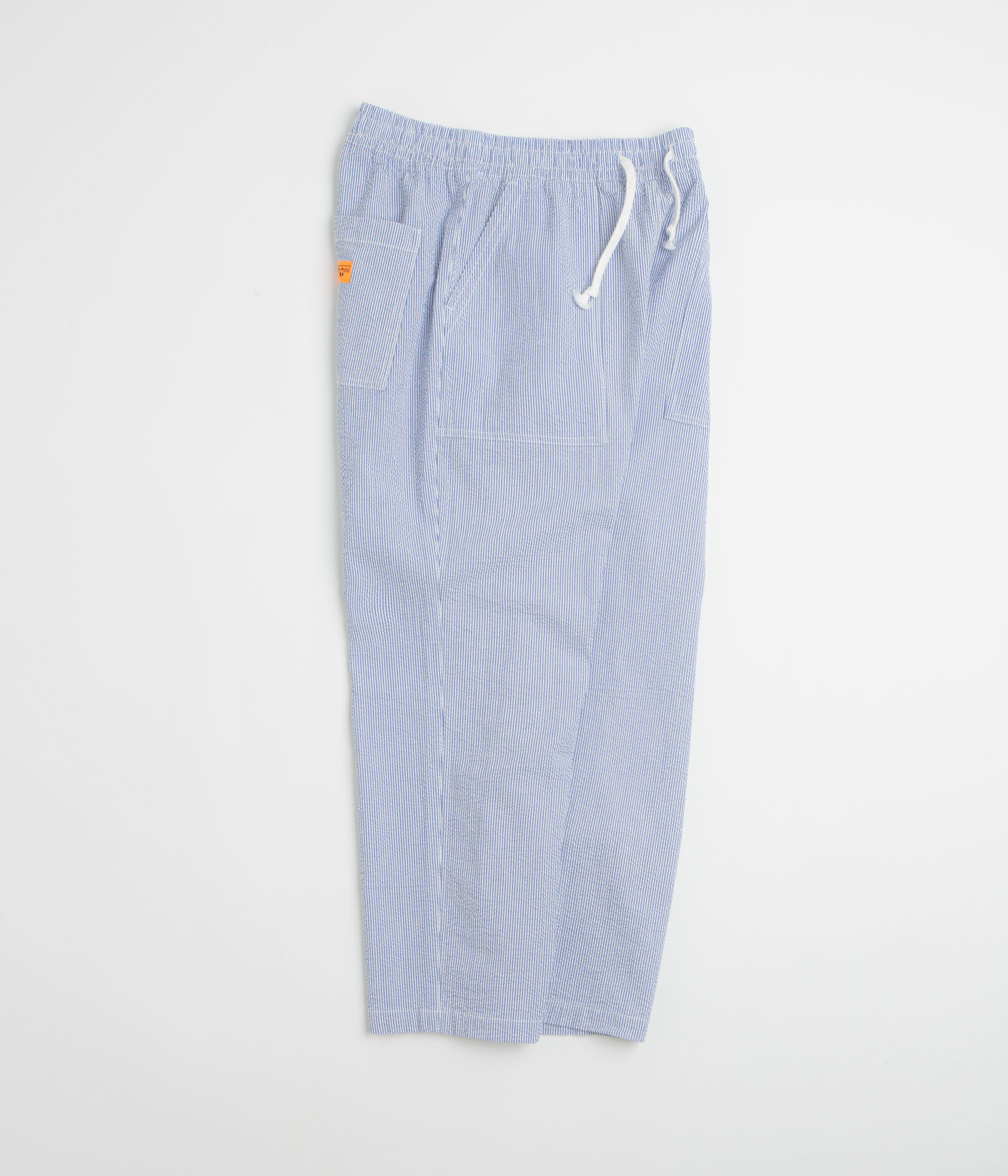 Service Works Seersucker Chef Pants - Navy Stripe