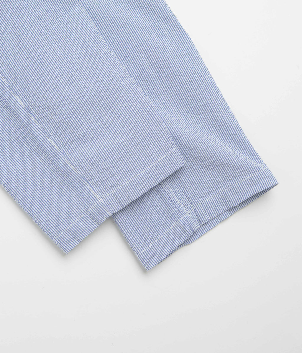 Service Works Seersucker Chef Pants - Navy Stripe