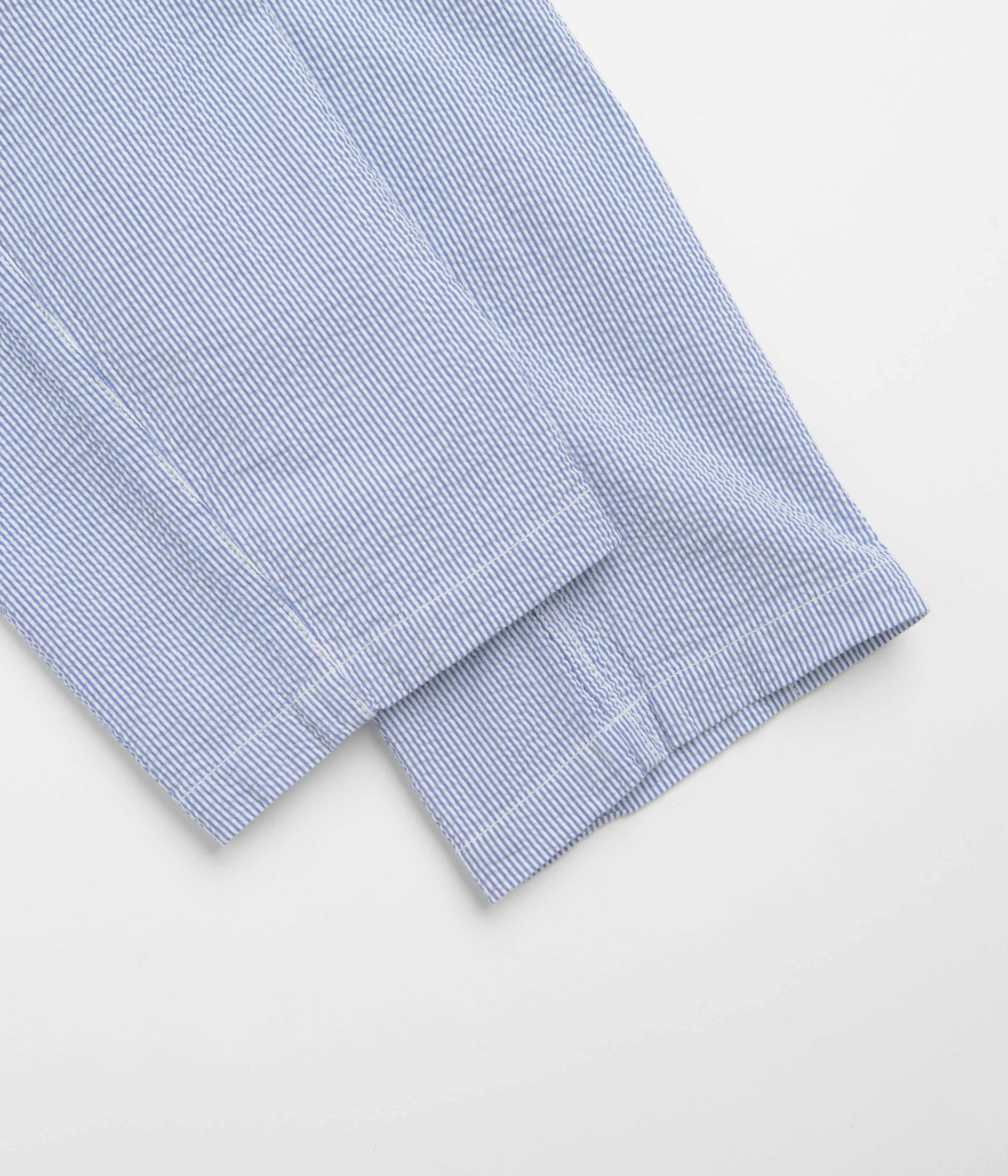 Service Works Seersucker Chef Pants - Navy Stripe