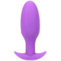 Silicone Ryder Butt Plug - Lilac