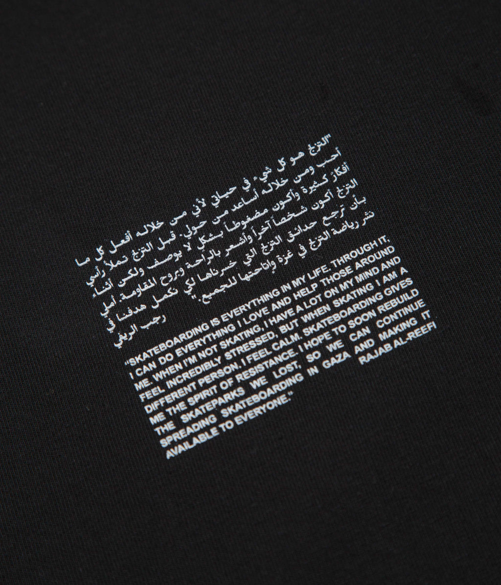 SkatePal Rajab T-Shirt - Black