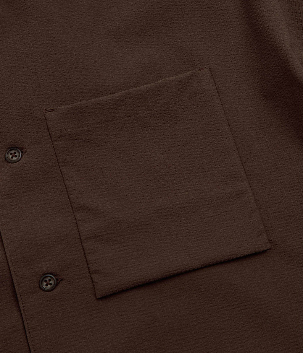 Snow Peak Airo Short Sleeve Shirt - Brown