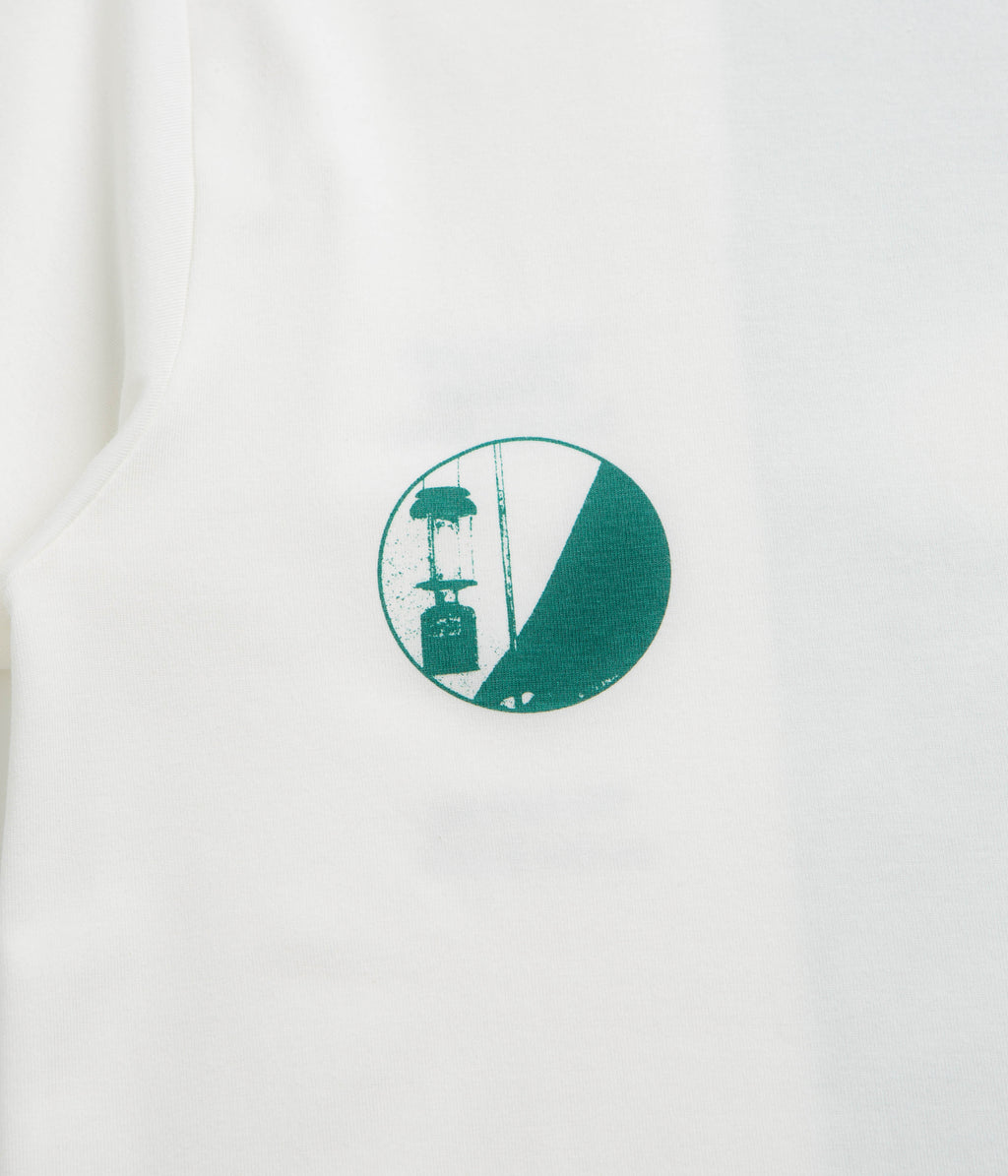 Snow Peak CF Landscape T-Shirt - Off White
