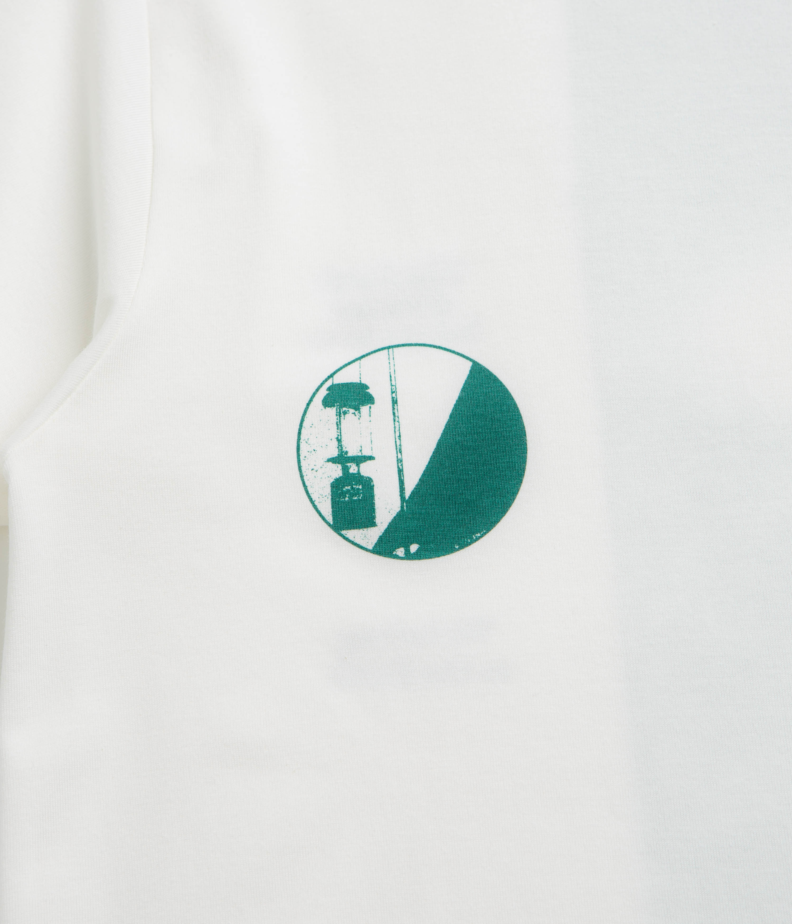 Snow Peak CF Landscape T-Shirt - Off White