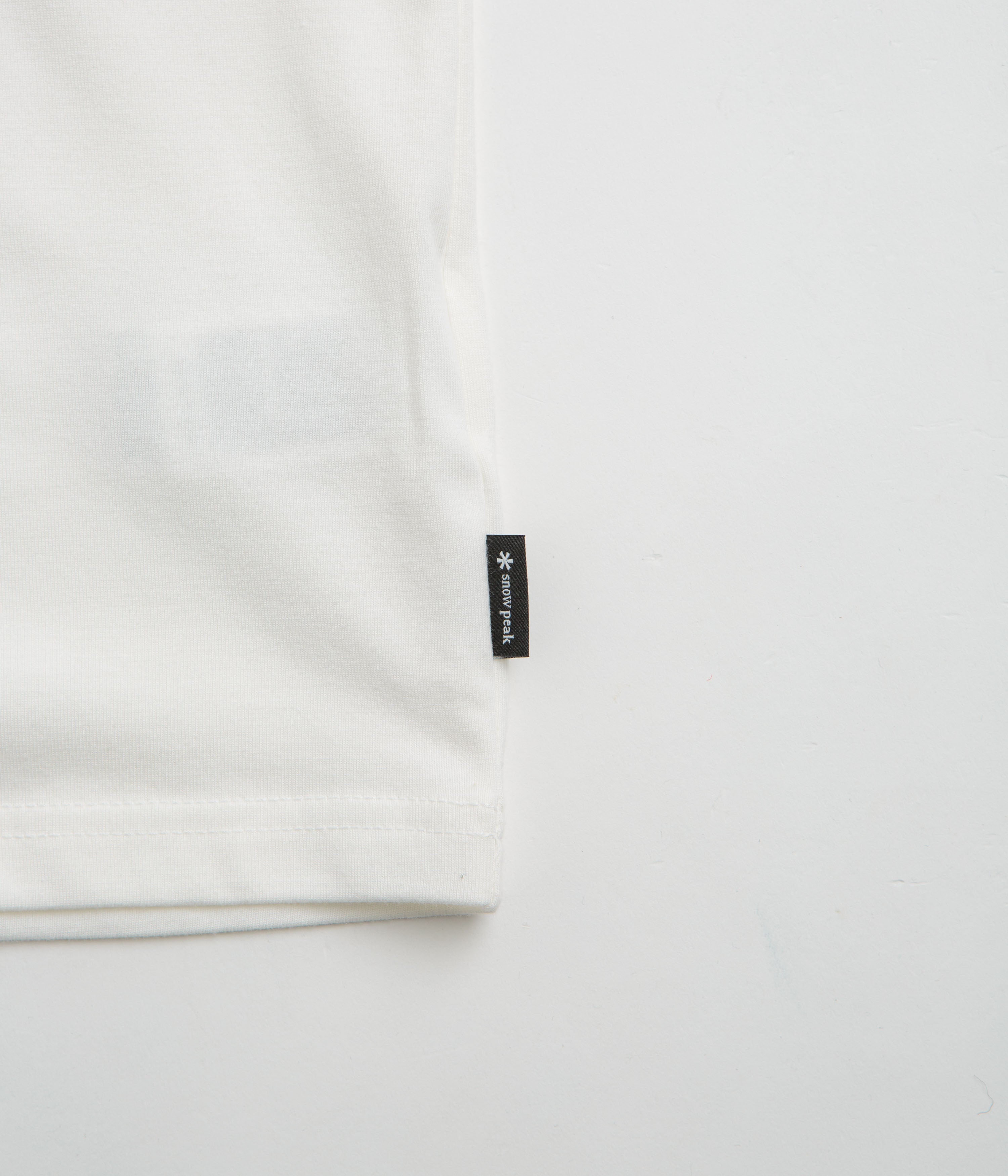 Snow Peak CF Landscape T-Shirt - Off White