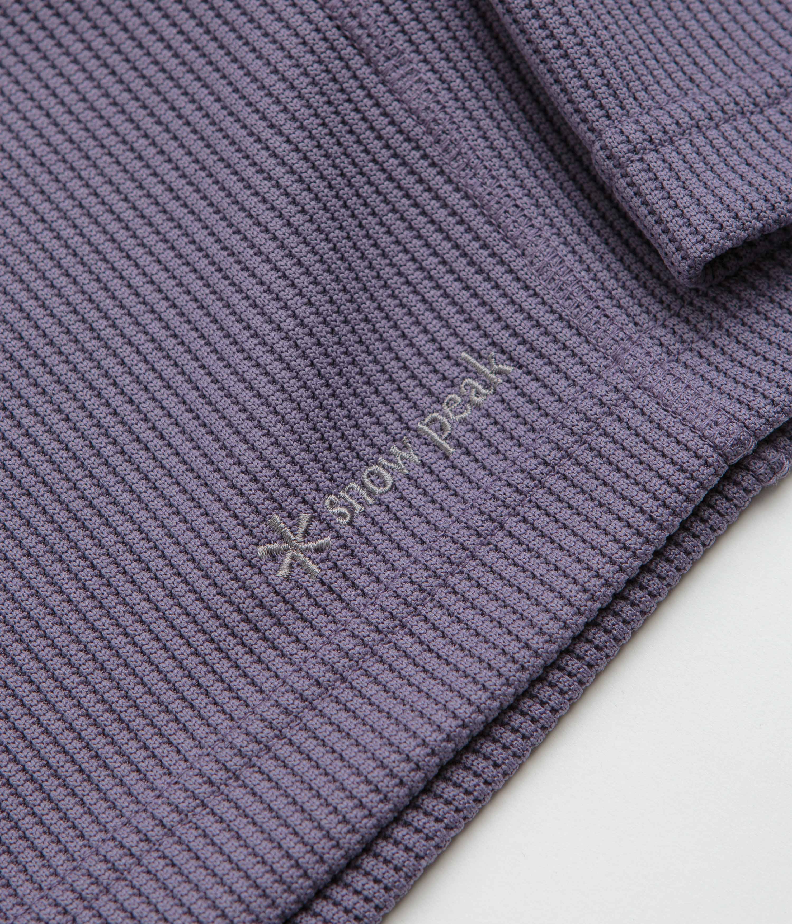 Snow Peak Dry Thermal Long Sleeve T-Shirt - Light Purple