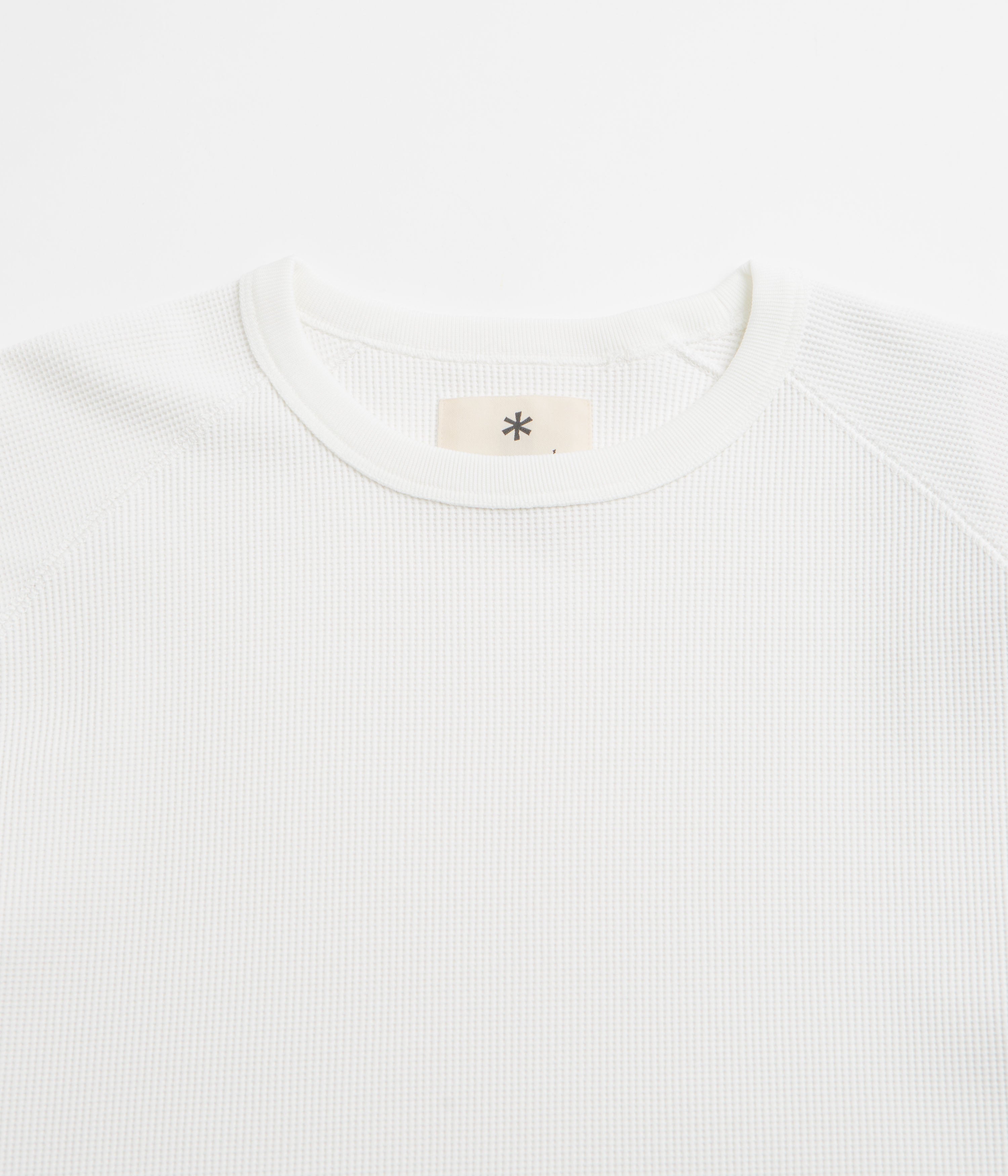 Snow Peak Dry Waffle T-Shirt - Off White