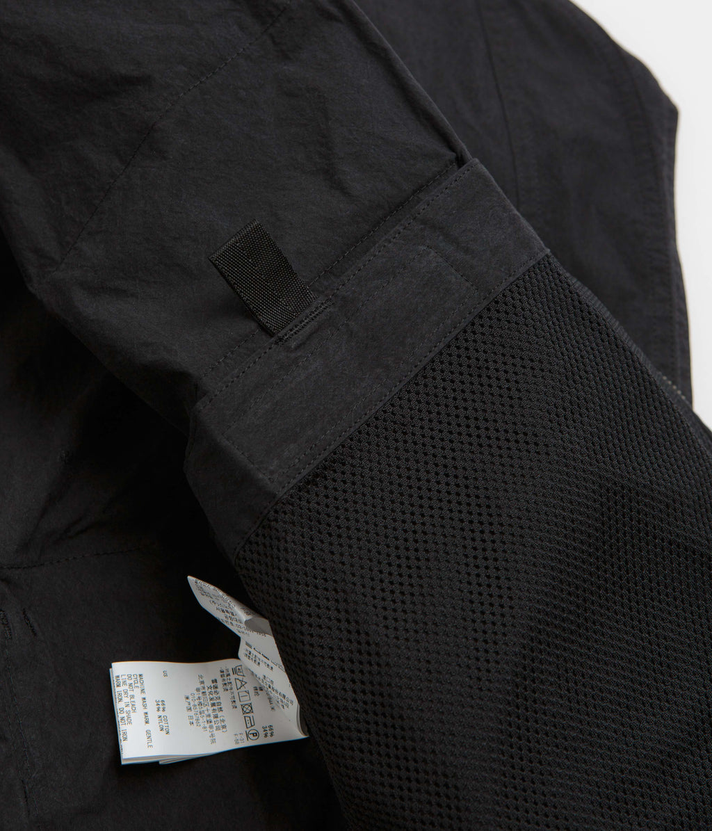 Snow Peak Indigo C/N Parka - Black