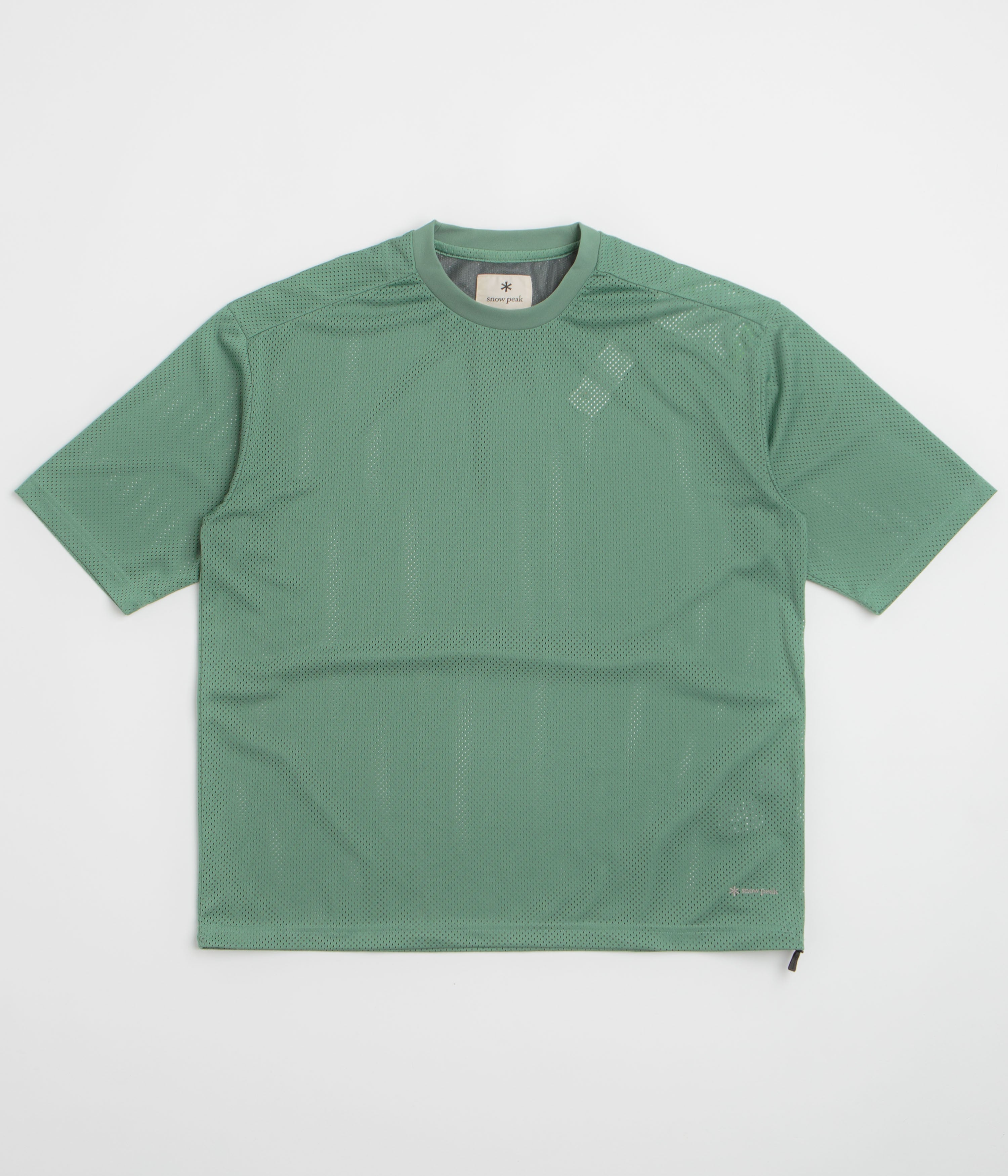 Snow Peak Insect Shield Mesh T-Shirt - Foliage