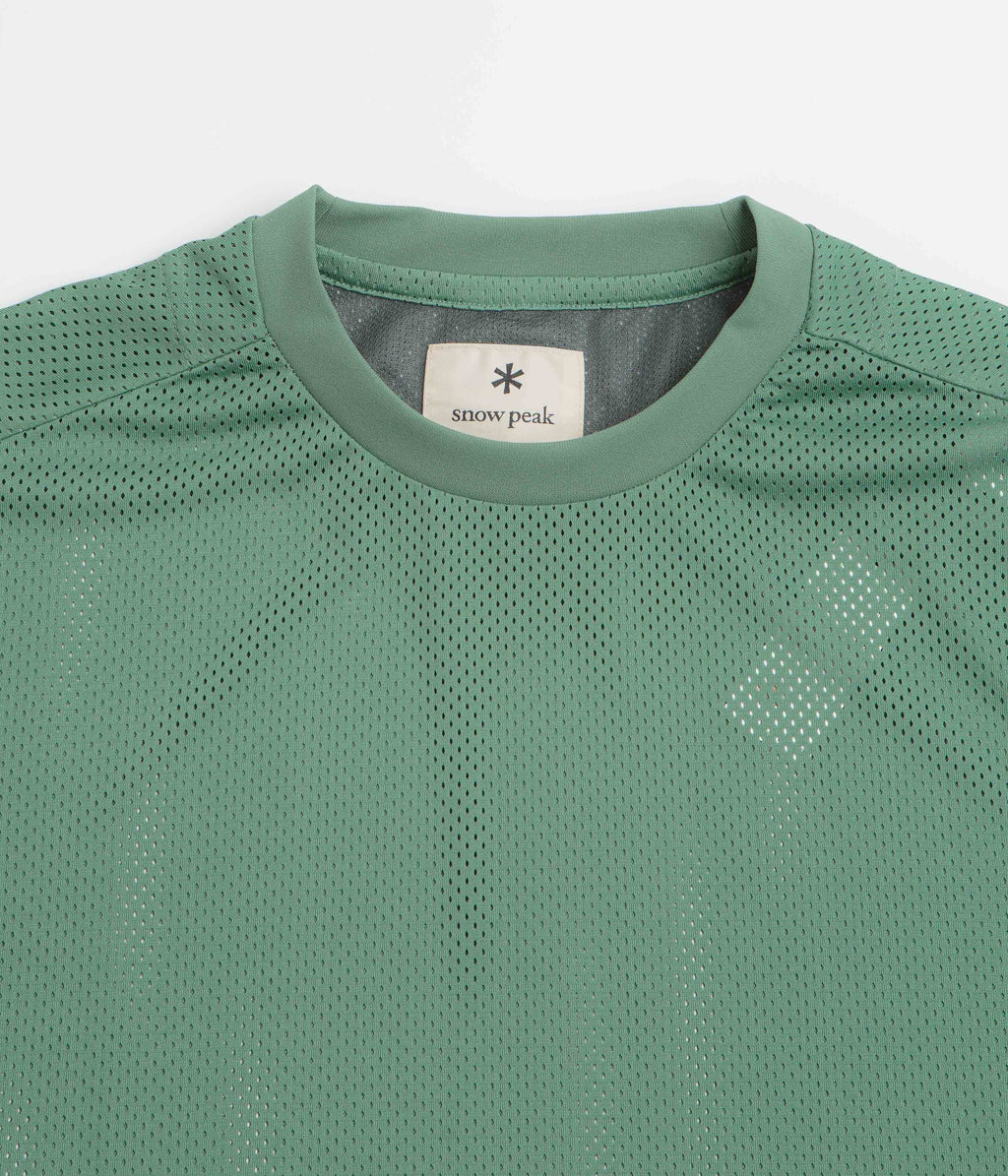 Snow Peak Insect Shield Mesh T-Shirt - Foliage