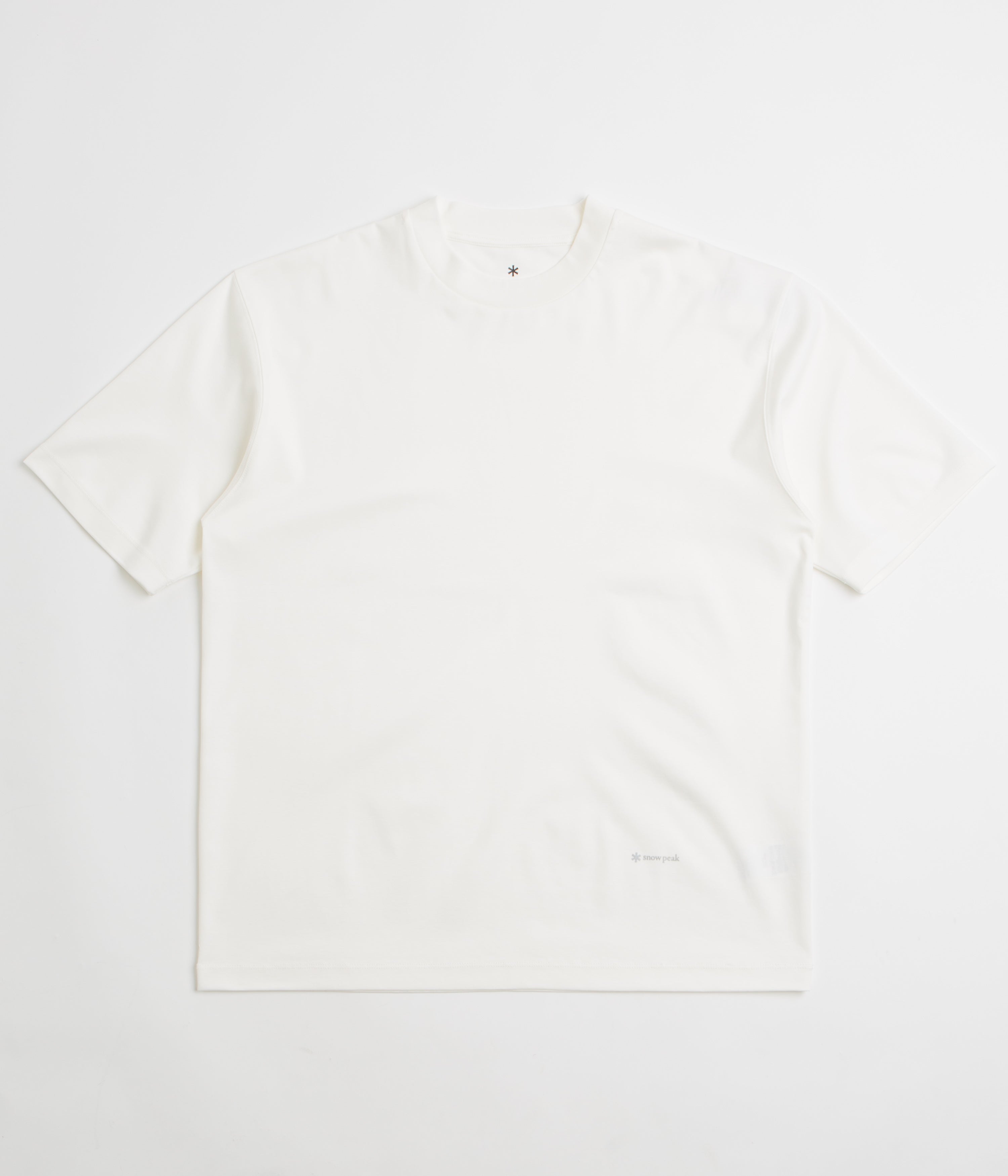 Snow Peak Organic Cotton Mercerized T-Shirt - White