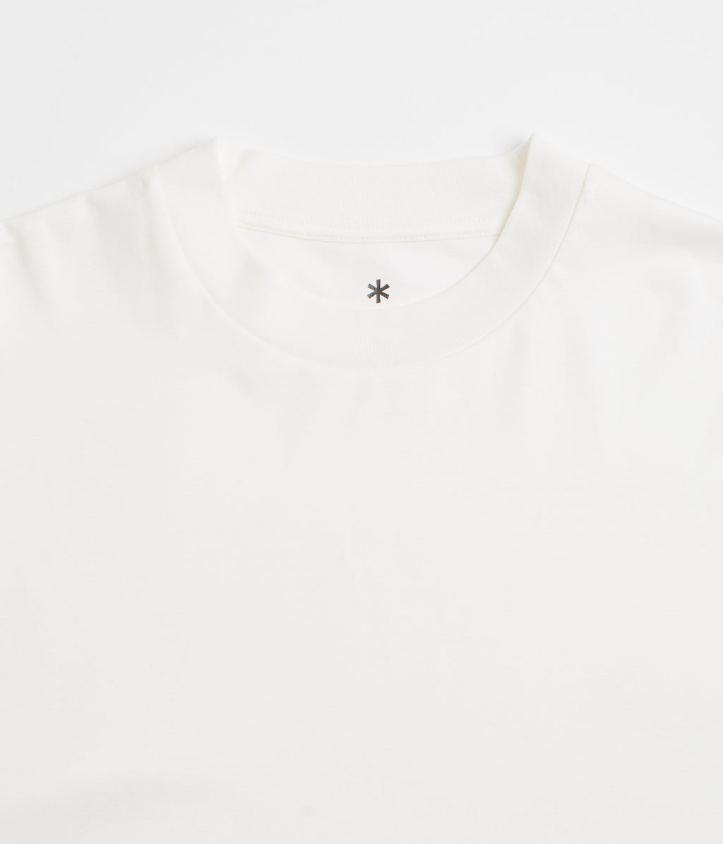 Snow Peak Organic Cotton Mercerized T-Shirt - White