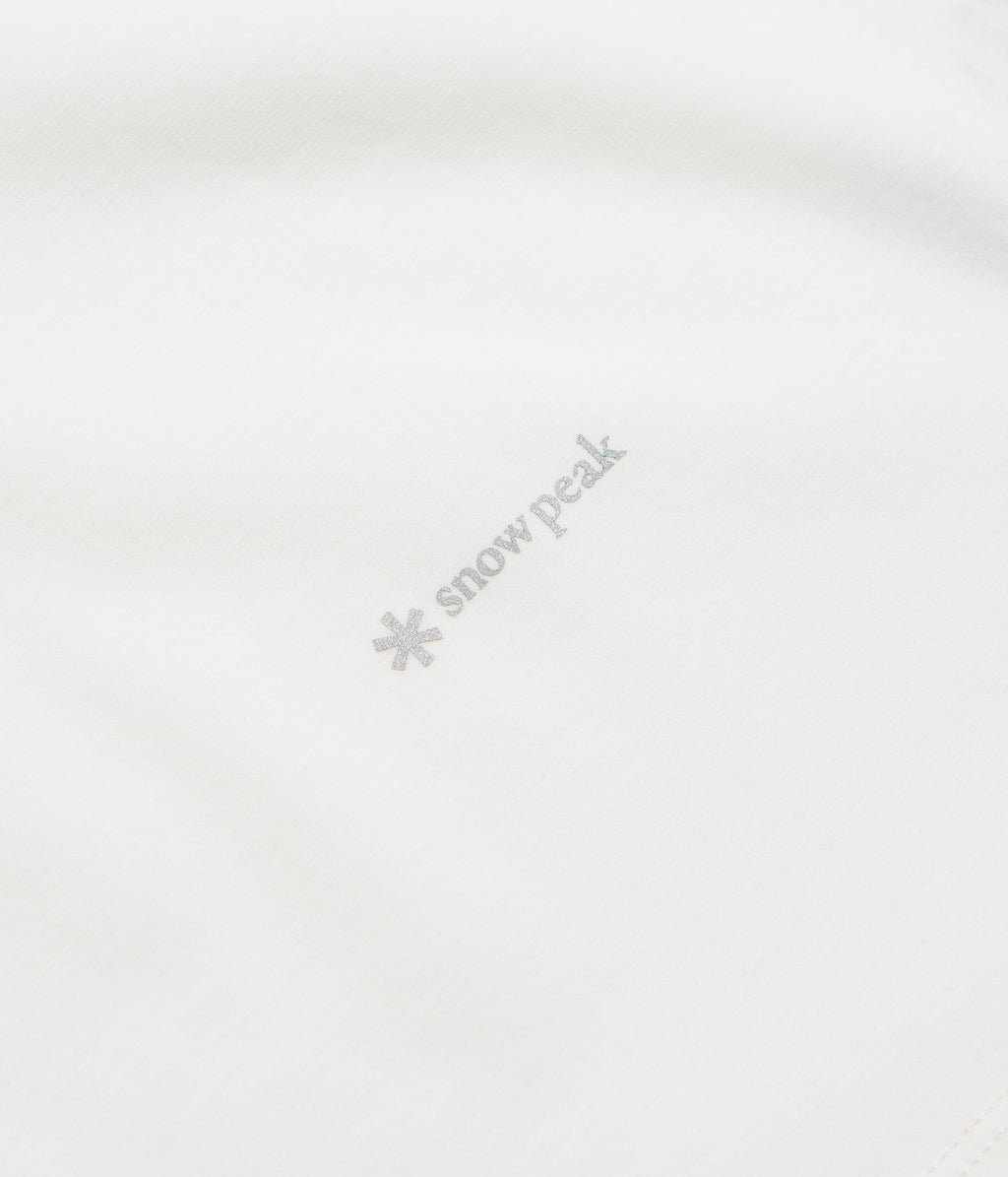 Snow Peak Organic Cotton Mercerized T-Shirt - White