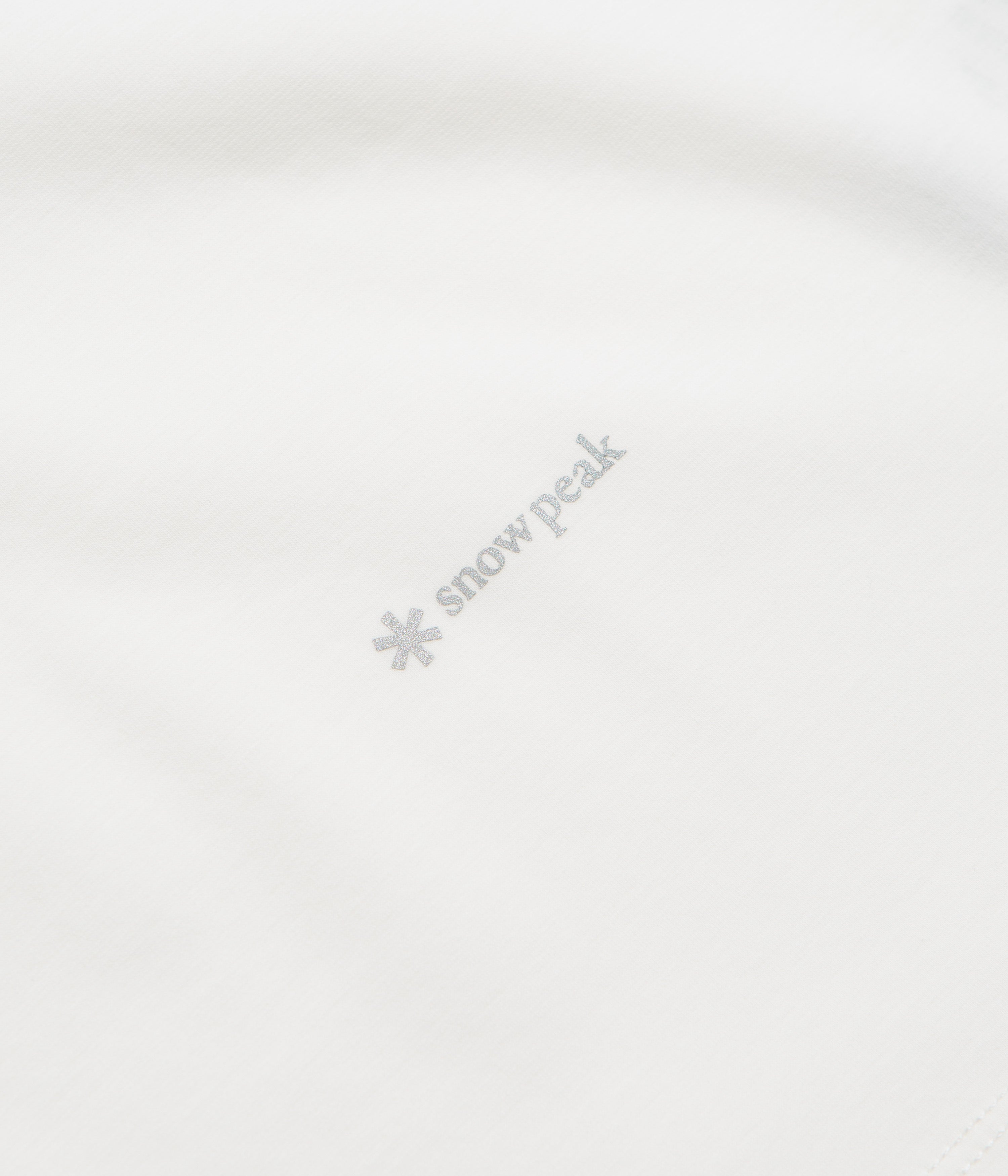 Snow Peak Organic Cotton Mercerized T-Shirt - White