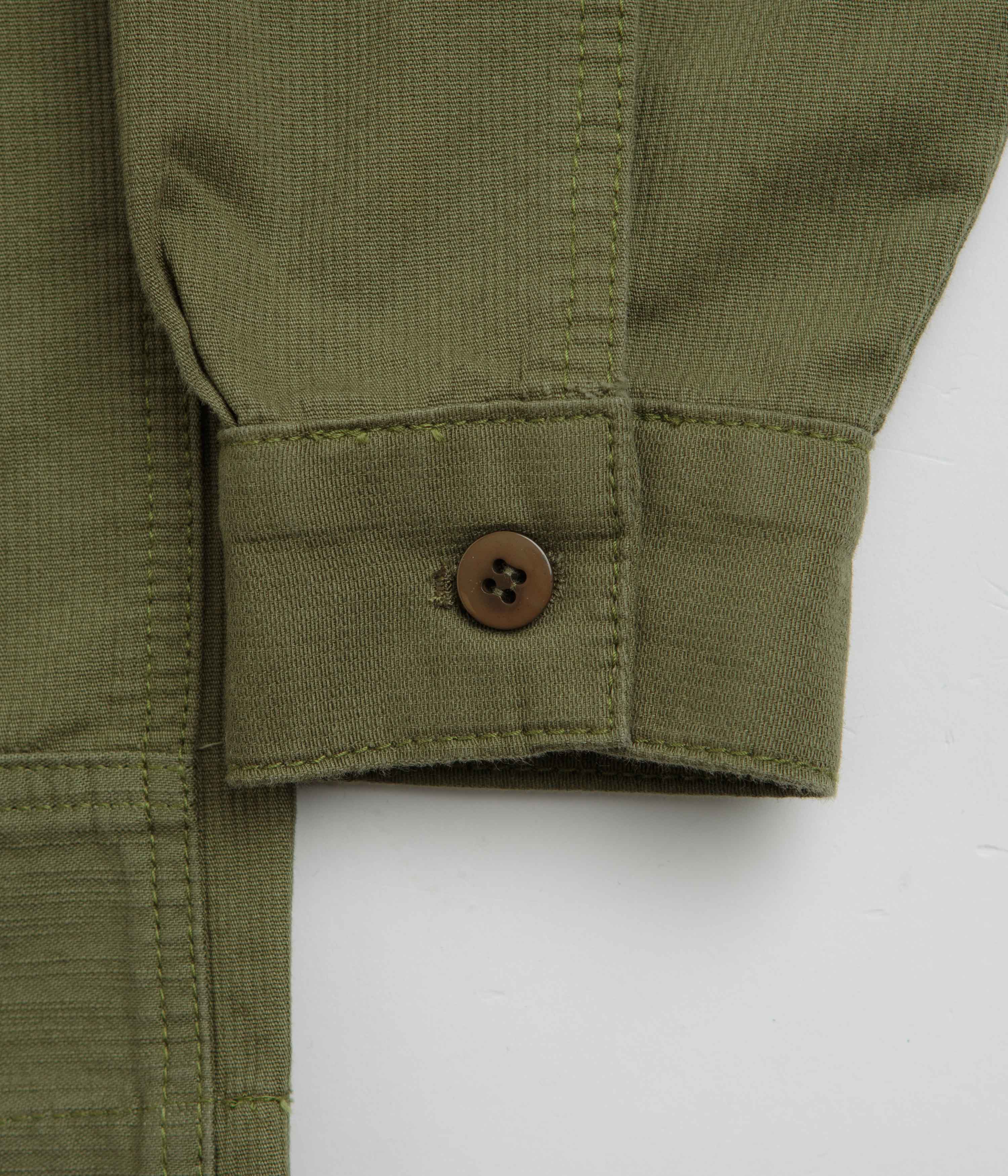 Stan Ray CPO Shirt - Olive Poplin / Sateen