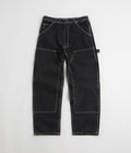 Stan Ray Double Knee Pants - Stonewashed Black Denim