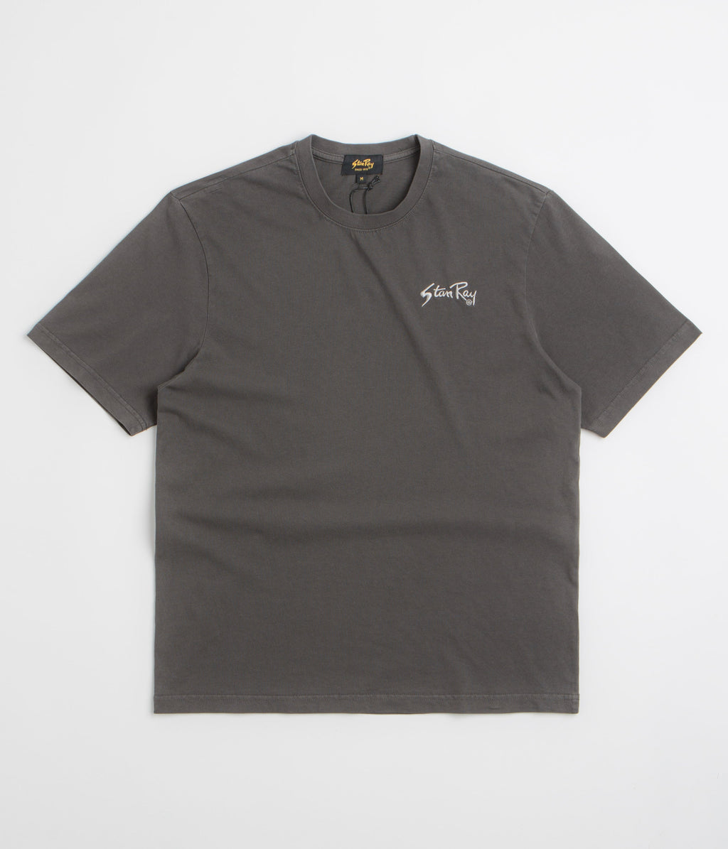 Stan Ray Embroidered T-Shirt - Raven Black