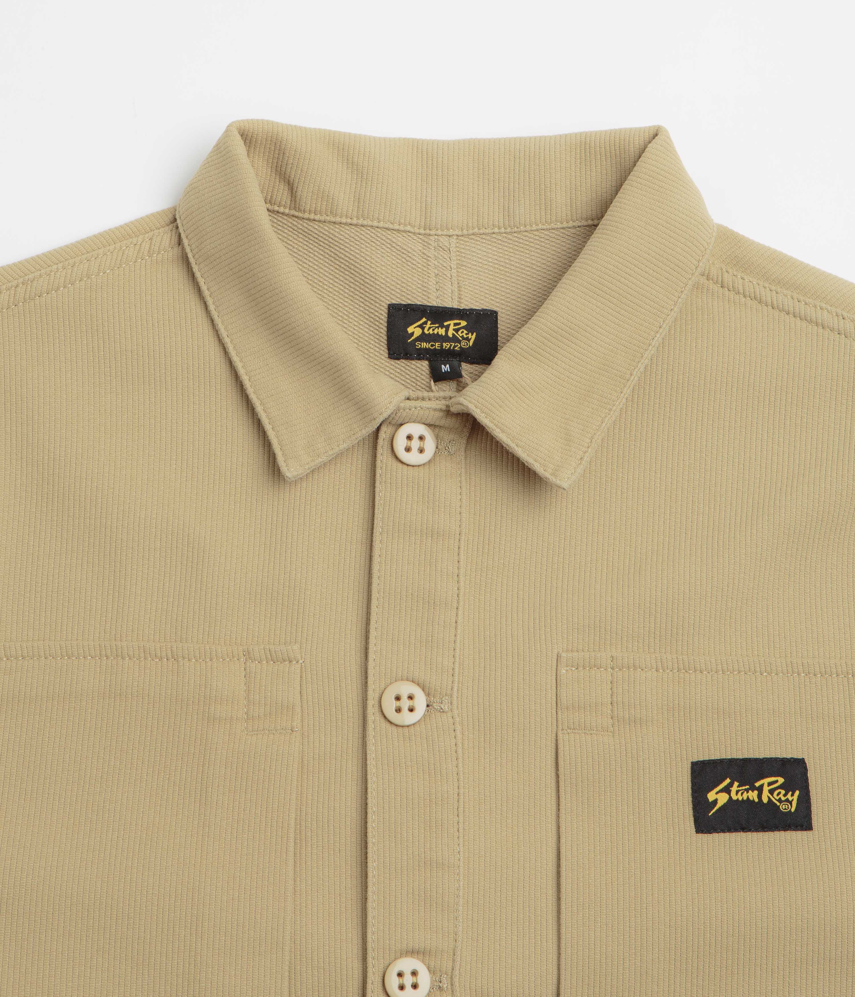 Stan Ray Painters Pop Over Shirt - Eucalyptus Bedford Cord