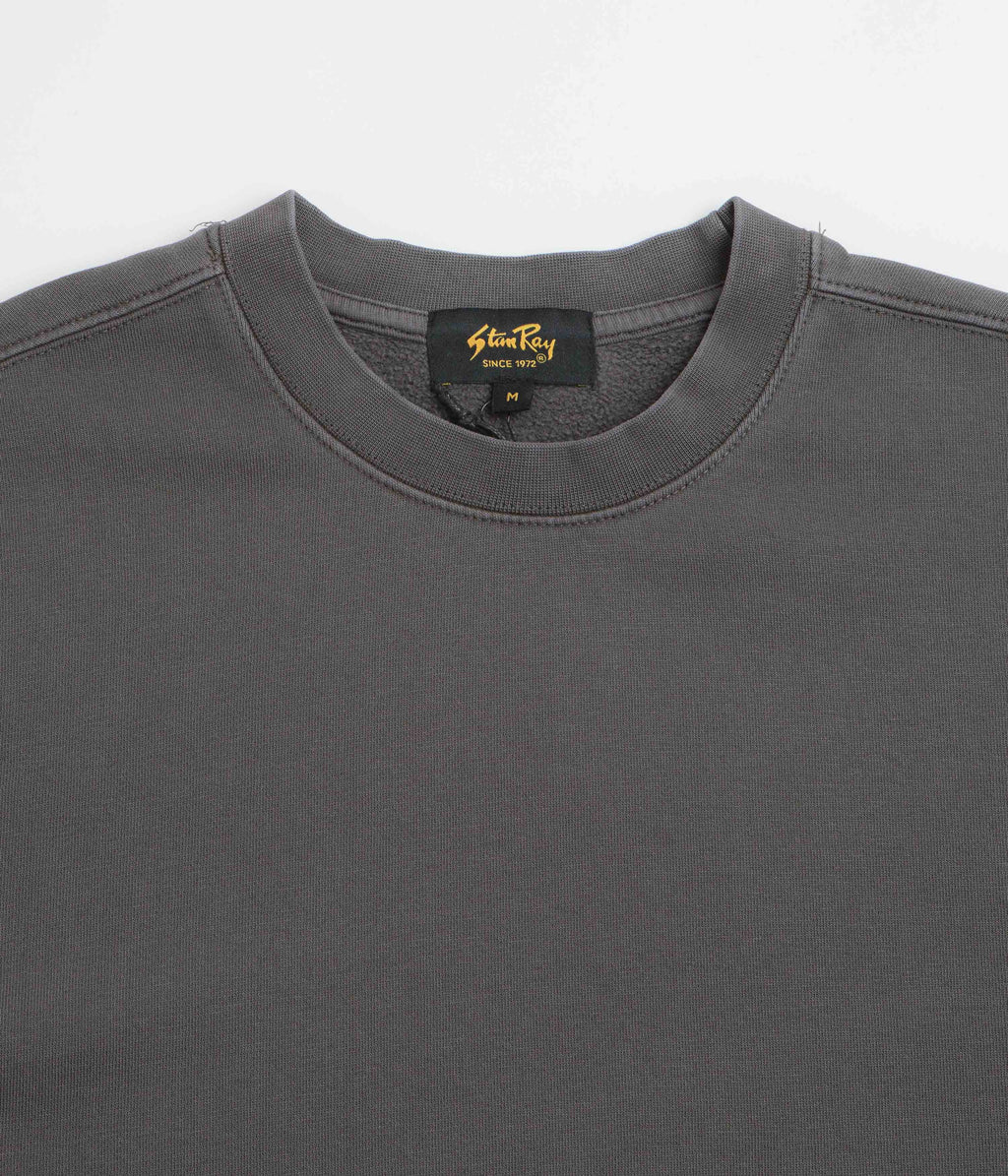Stan Ray Patch Crewneck Sweatshirt - Raven Black