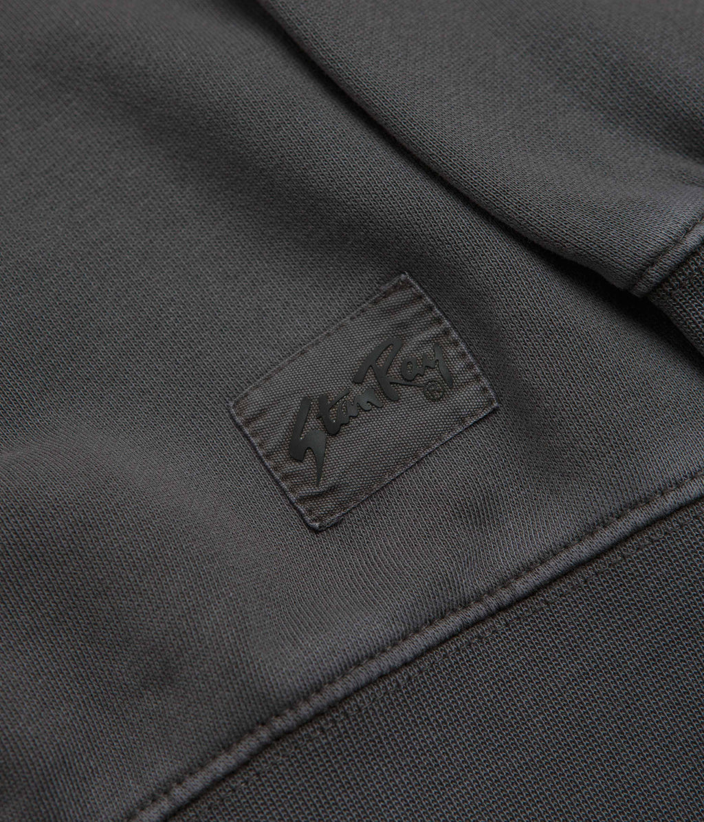 Stan Ray Patch Crewneck Sweatshirt - Raven Black