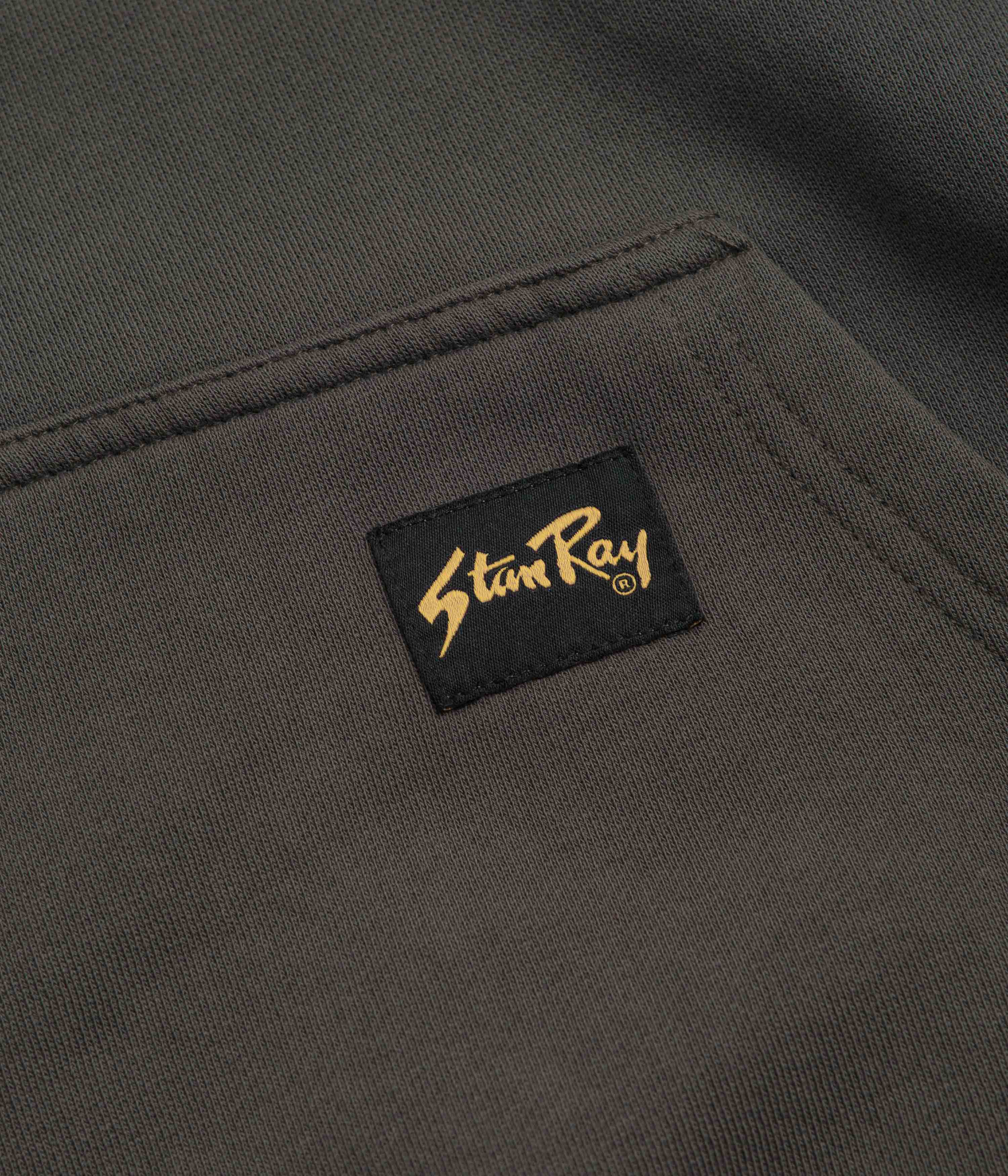 Stan Ray Patch Hoodie - Washed Black