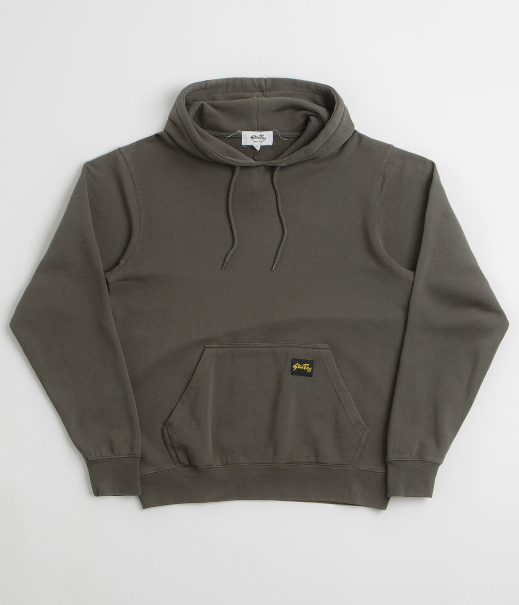 Stan Ray Patch Hoodie - Washed Black